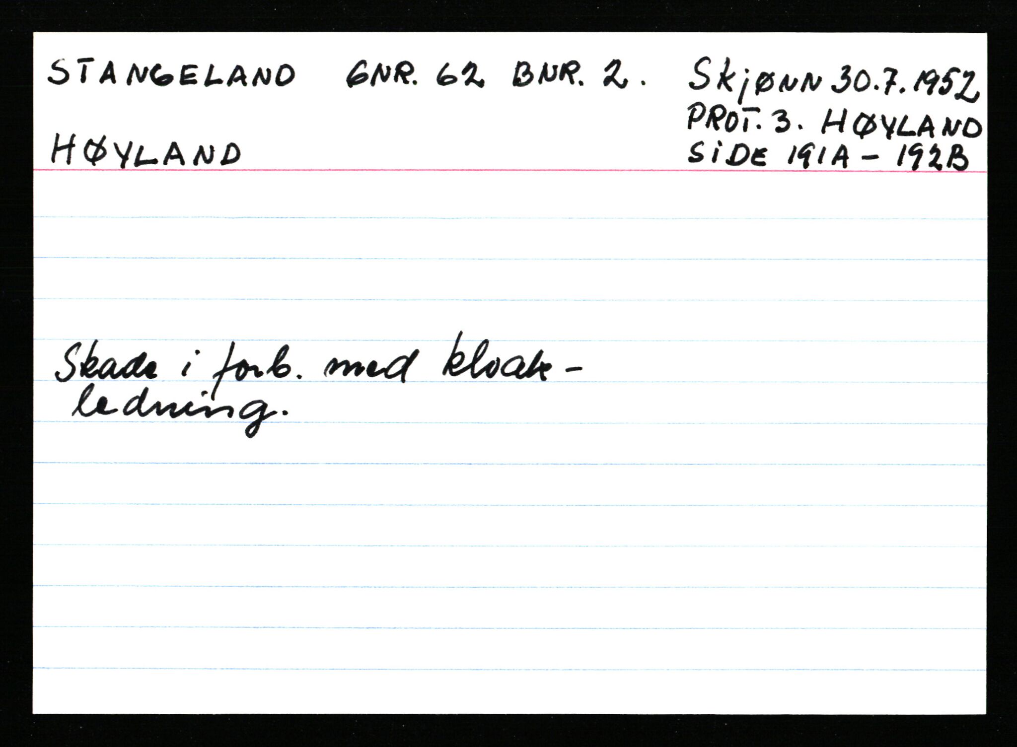 Statsarkivet i Stavanger, AV/SAST-A-101971/03/Y/Ym/L0054: Åstedskort sortert etter gårdsnavn: Soleim - Stavneim, 1600-1950, p. 313