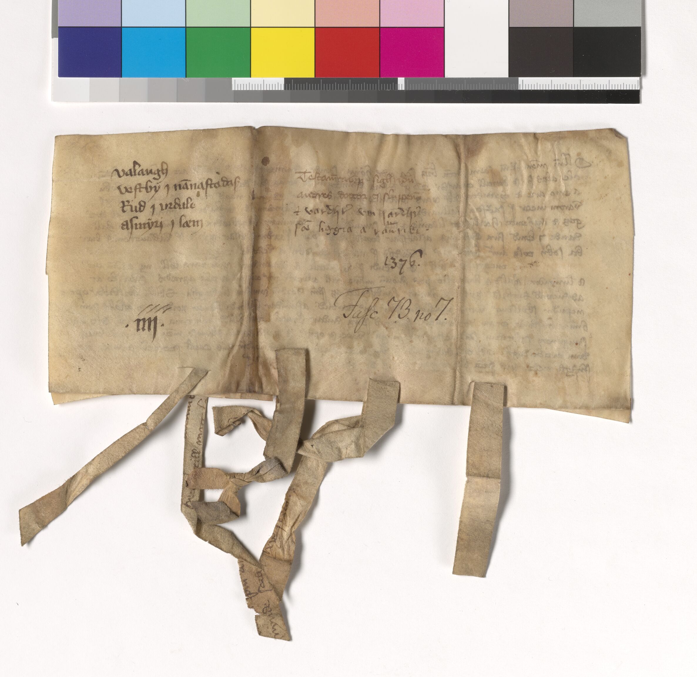 Riksarkivets diplomsamling, AV/RA-EA-5965/F05/L0178: NRA AM fasc. 72 nr. 20 - fasc. 73 nr. 7, 1374-1376, p. 18