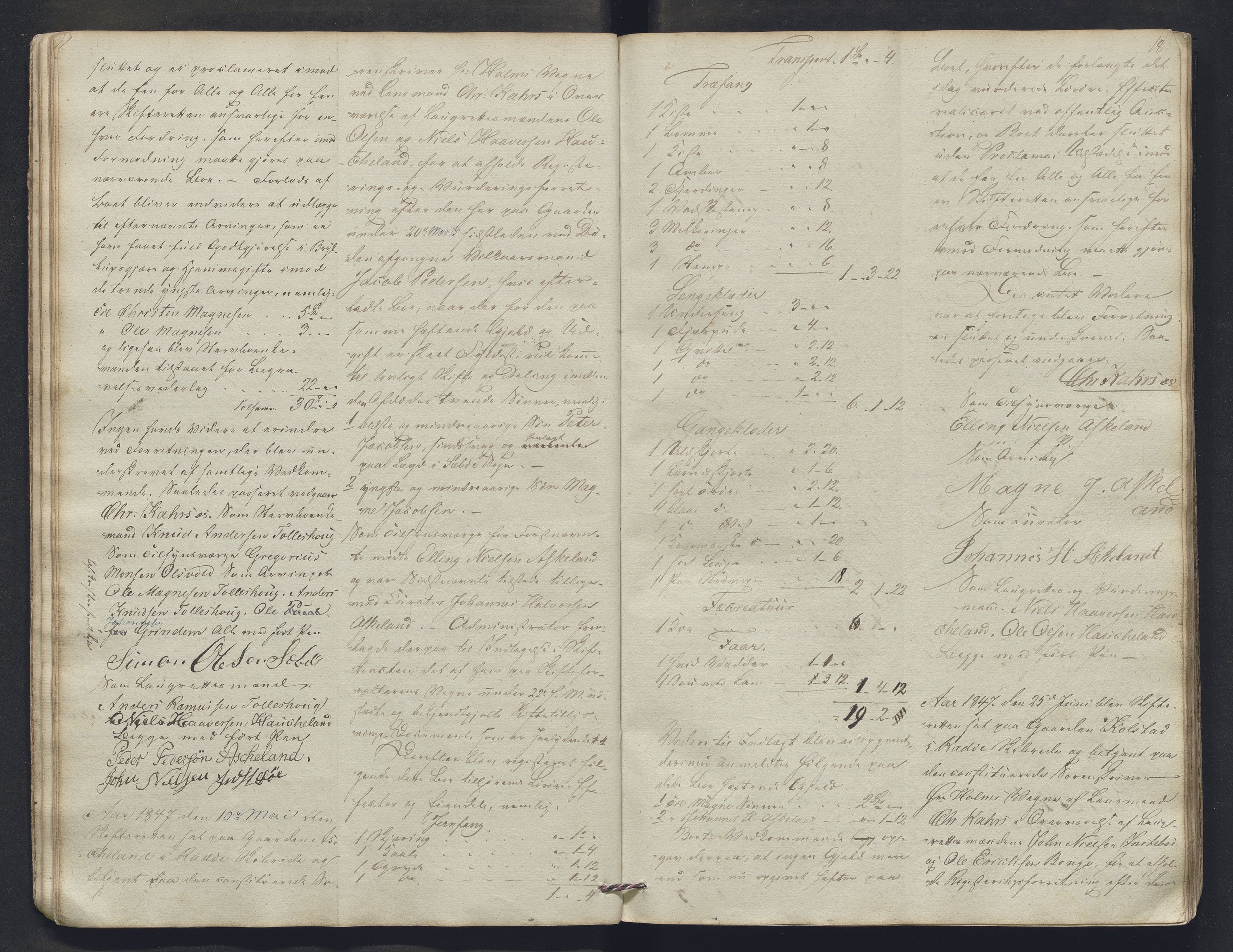 Nordhordland sorenskrivar, AV/SAB-A-2901/1/H/Hb/L0017: Registreringsprotokollar, 1846-1852, p. 18