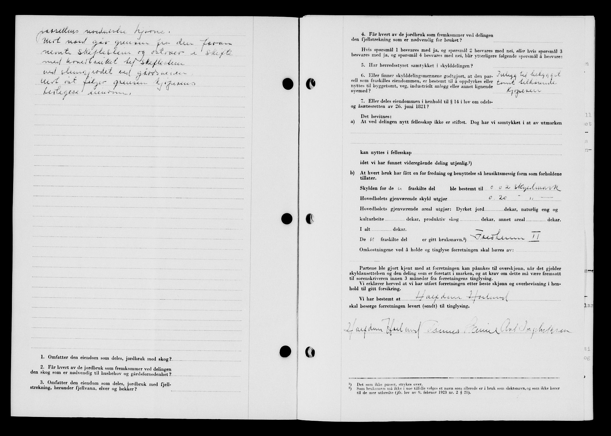 Lyngdal sorenskriveri, AV/SAK-1221-0004/G/Gb/L0678: Mortgage book no. A XXIV, 1958-1959, Diary no: : 395/1959