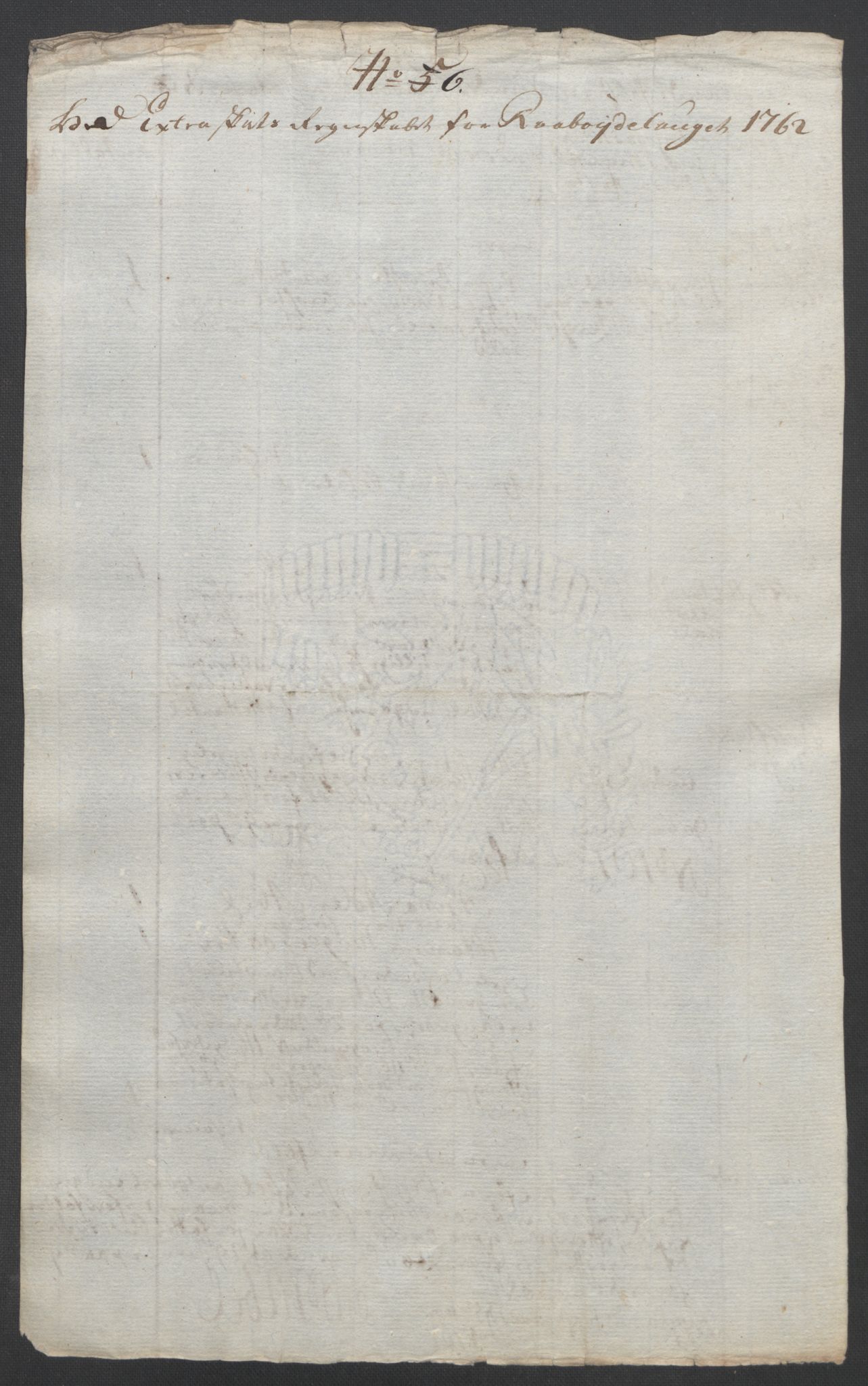 Rentekammeret inntil 1814, Reviderte regnskaper, Fogderegnskap, AV/RA-EA-4092/R40/L2517: Ekstraskatten Råbyggelag, 1762-1763, p. 197