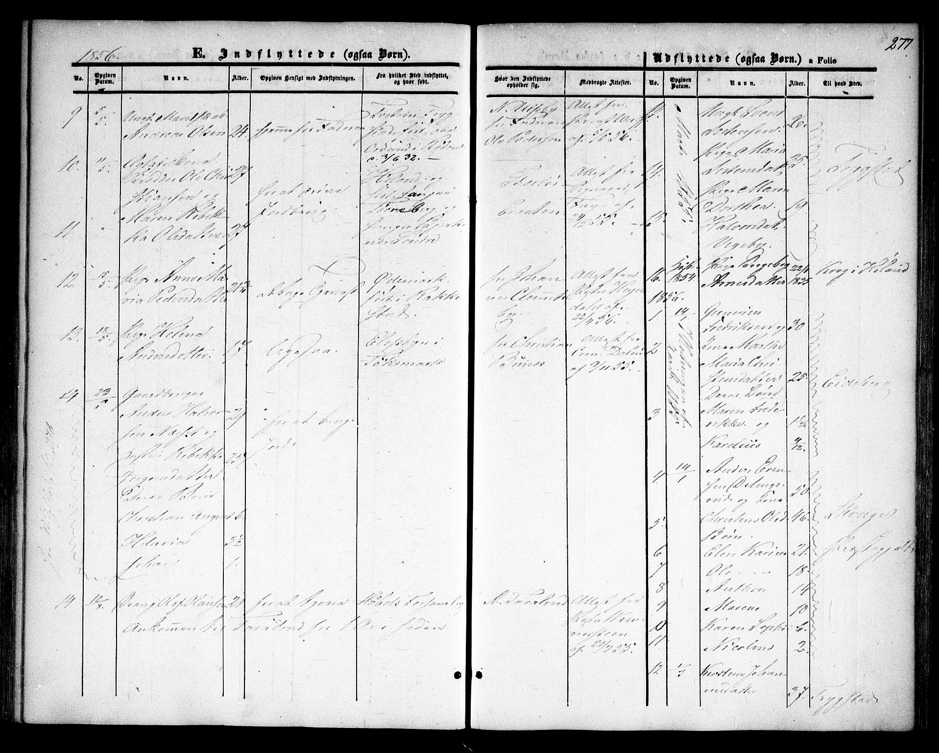 Rødenes prestekontor Kirkebøker, AV/SAO-A-2005/F/Fa/L0006: Parish register (official) no. I 6, 1850-1859, p. 277