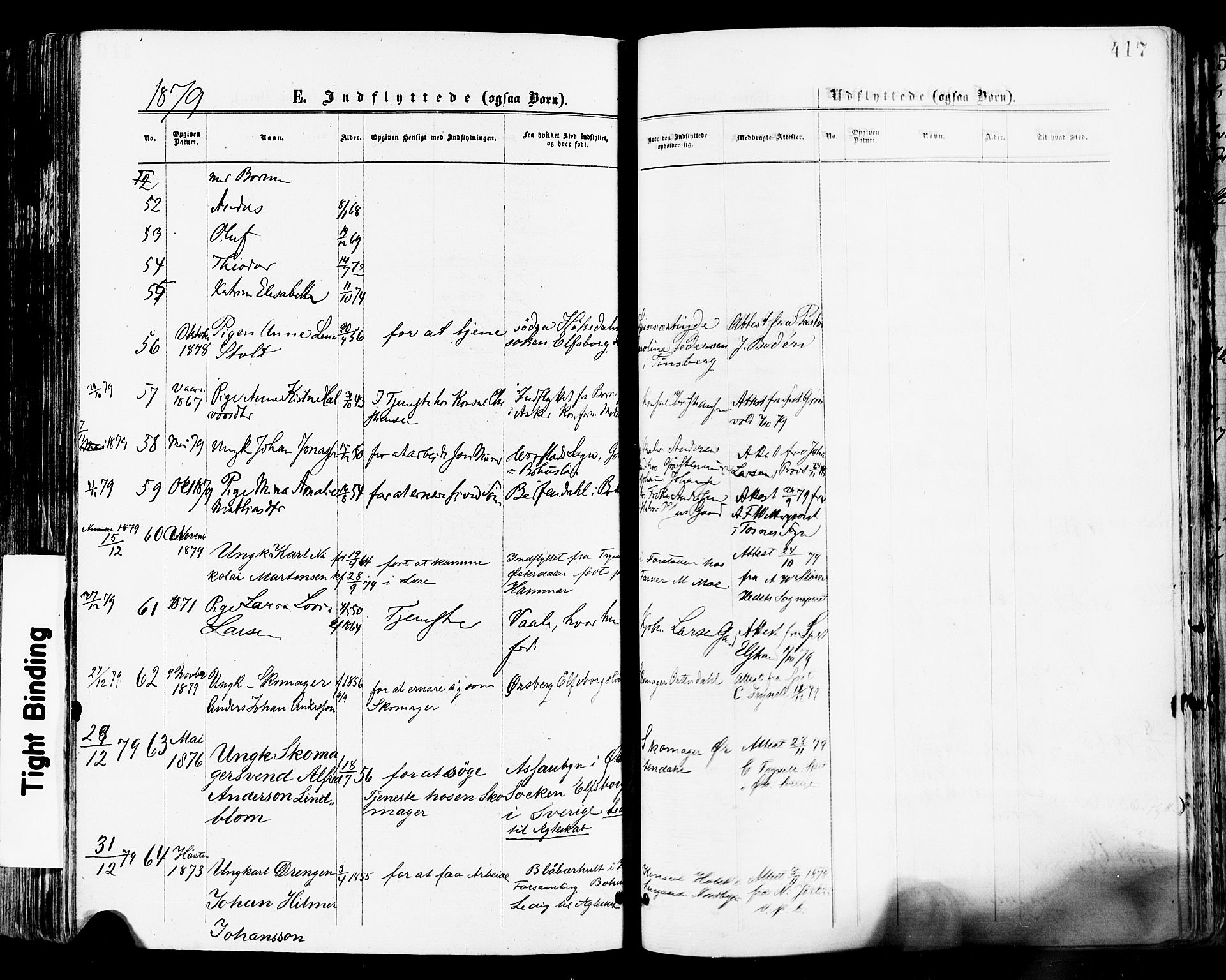 Tønsberg kirkebøker, AV/SAKO-A-330/F/Fa/L0010: Parish register (official) no. I 10, 1874-1880, p. 417