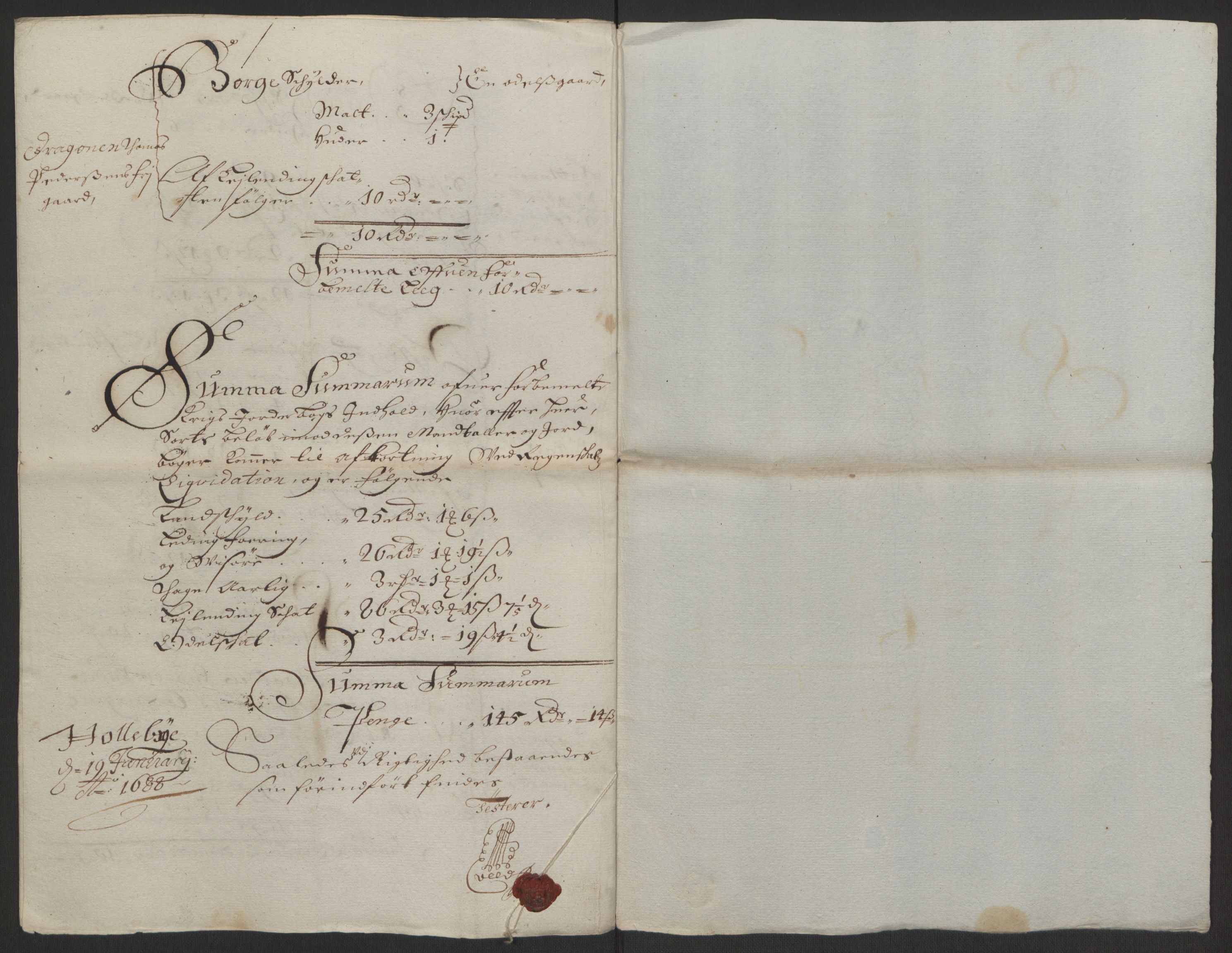 Rentekammeret inntil 1814, Reviderte regnskaper, Fogderegnskap, AV/RA-EA-4092/R03/L0118: Fogderegnskap Onsøy, Tune, Veme og Åbygge fogderi, 1684-1689, p. 230