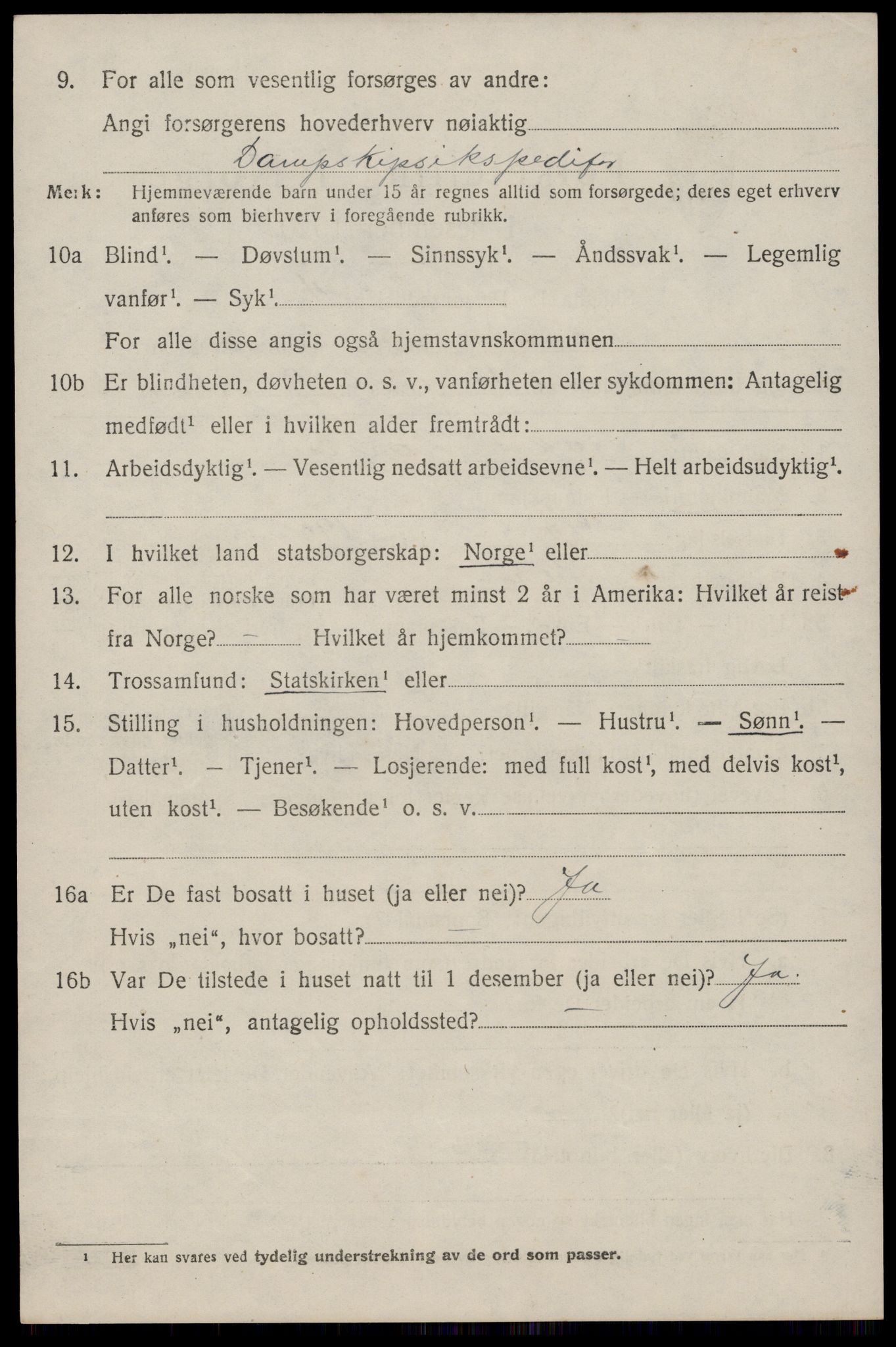 SAST, 1920 census for Bokn, 1920, p. 793