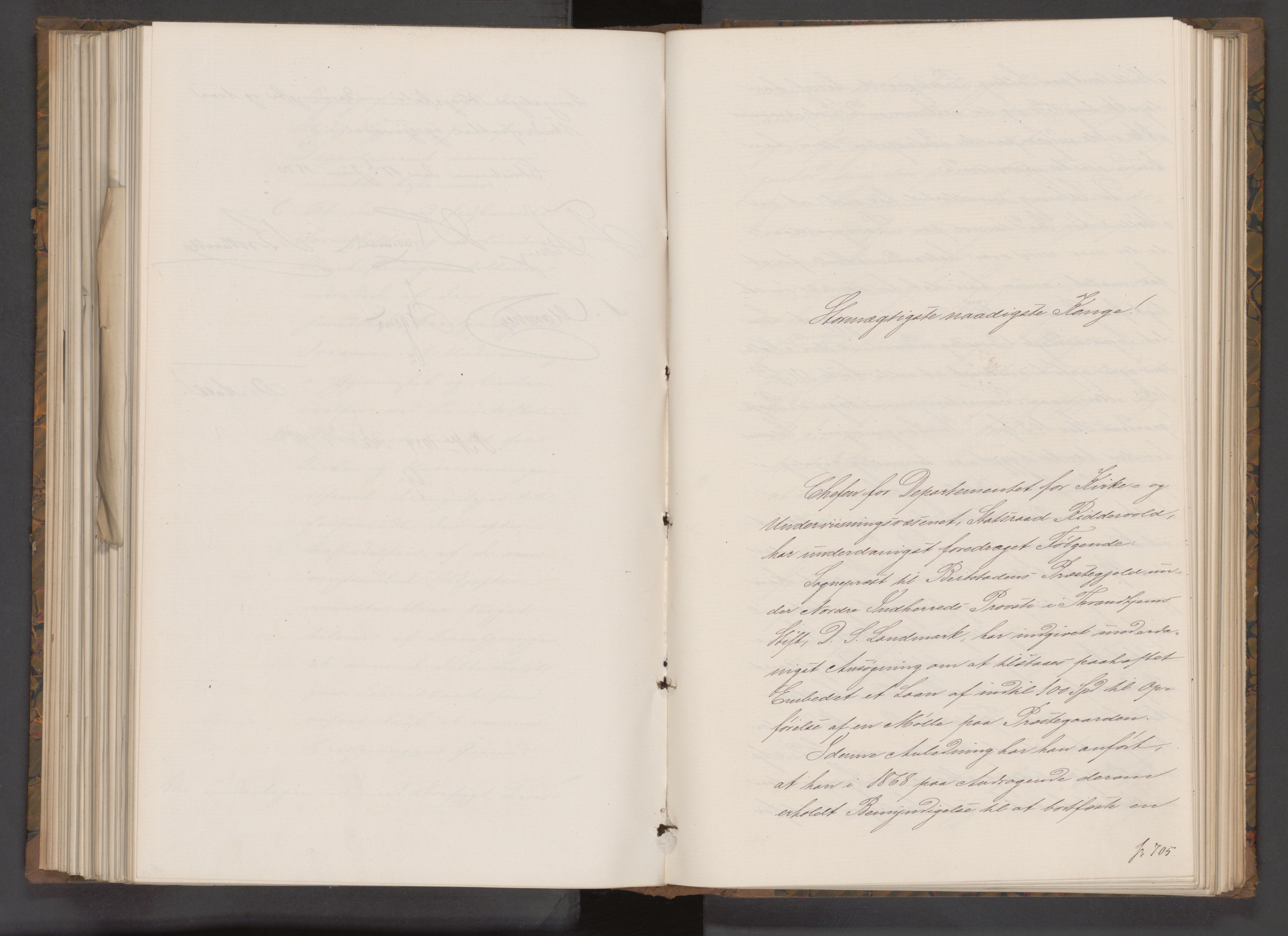 Statsrådsavdelingen i Stockholm, AV/RA-S-1003/D/Da/L0516: Regjeringsinnstillinger nr. 601-750, 1870