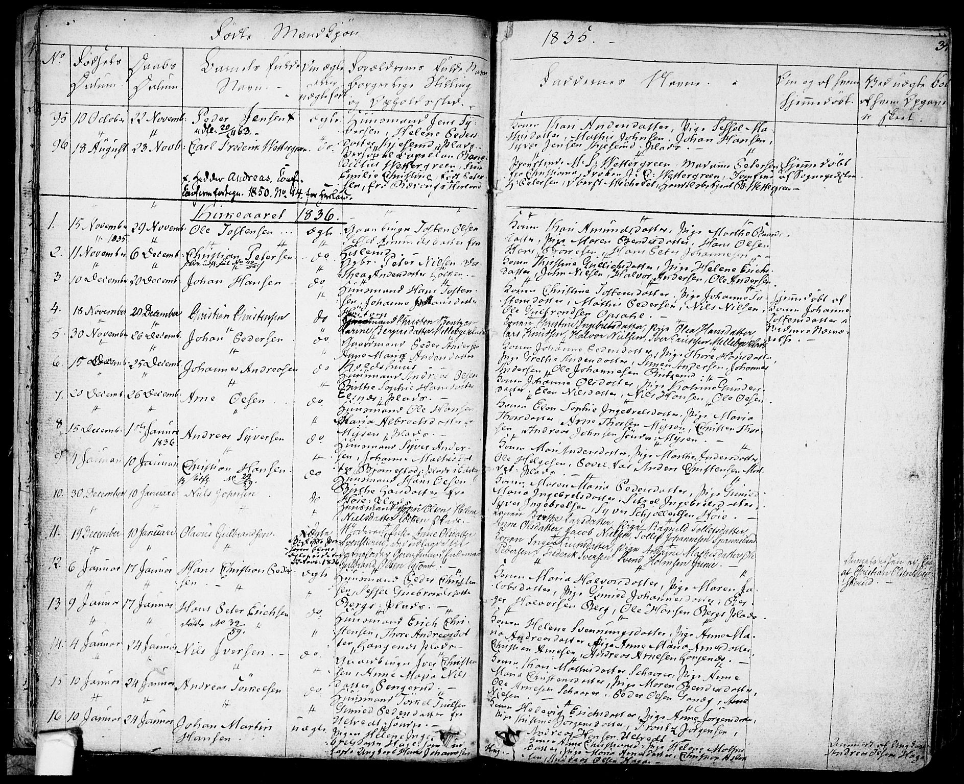 Eidsberg prestekontor Kirkebøker, AV/SAO-A-10905/F/Fa/L0008: Parish register (official) no. I 8, 1832-1848, p. 34