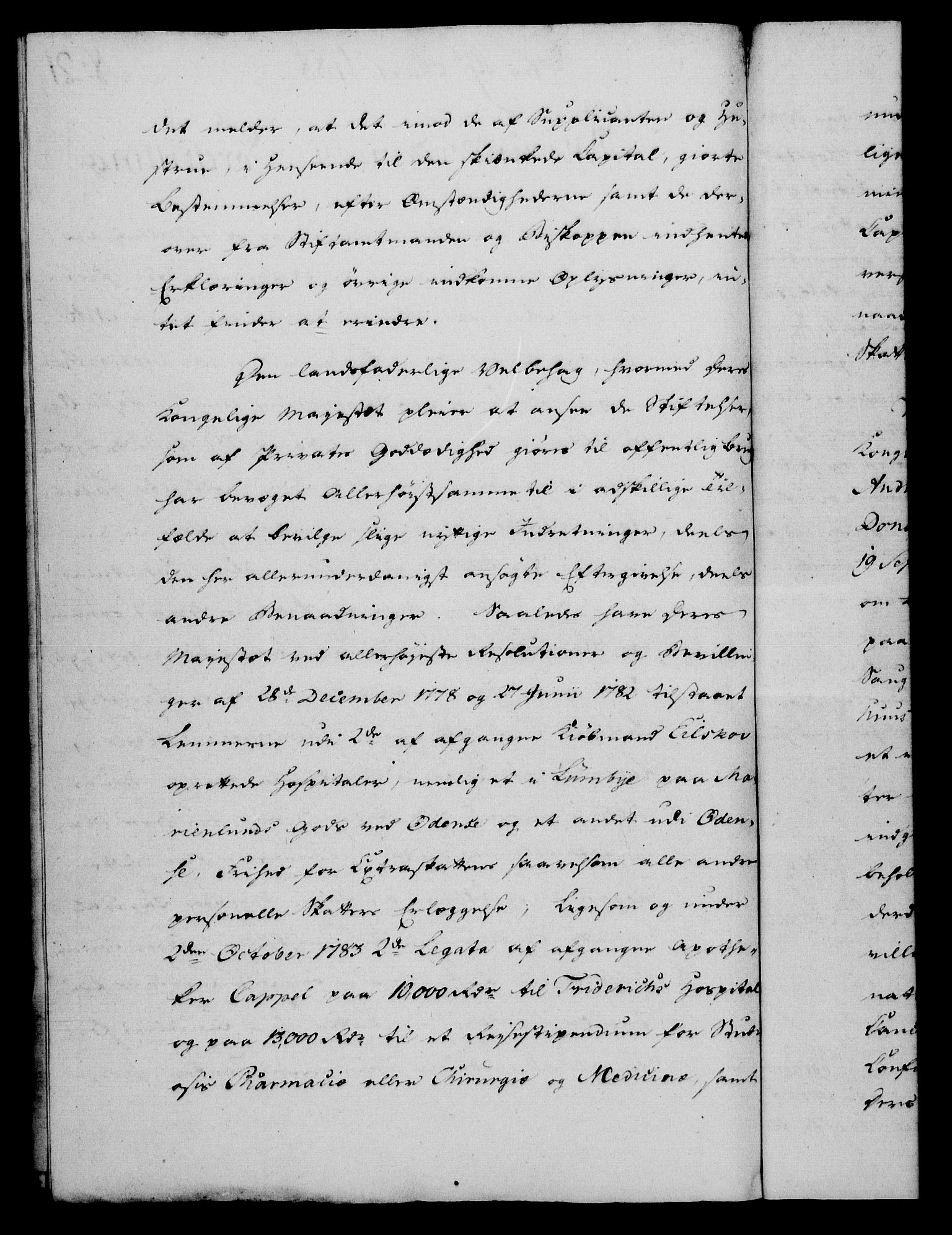 Rentekammeret, Kammerkanselliet, RA/EA-3111/G/Gf/Gfa/L0070: Norsk relasjons- og resolusjonsprotokoll (merket RK 52.70), 1788, p. 124