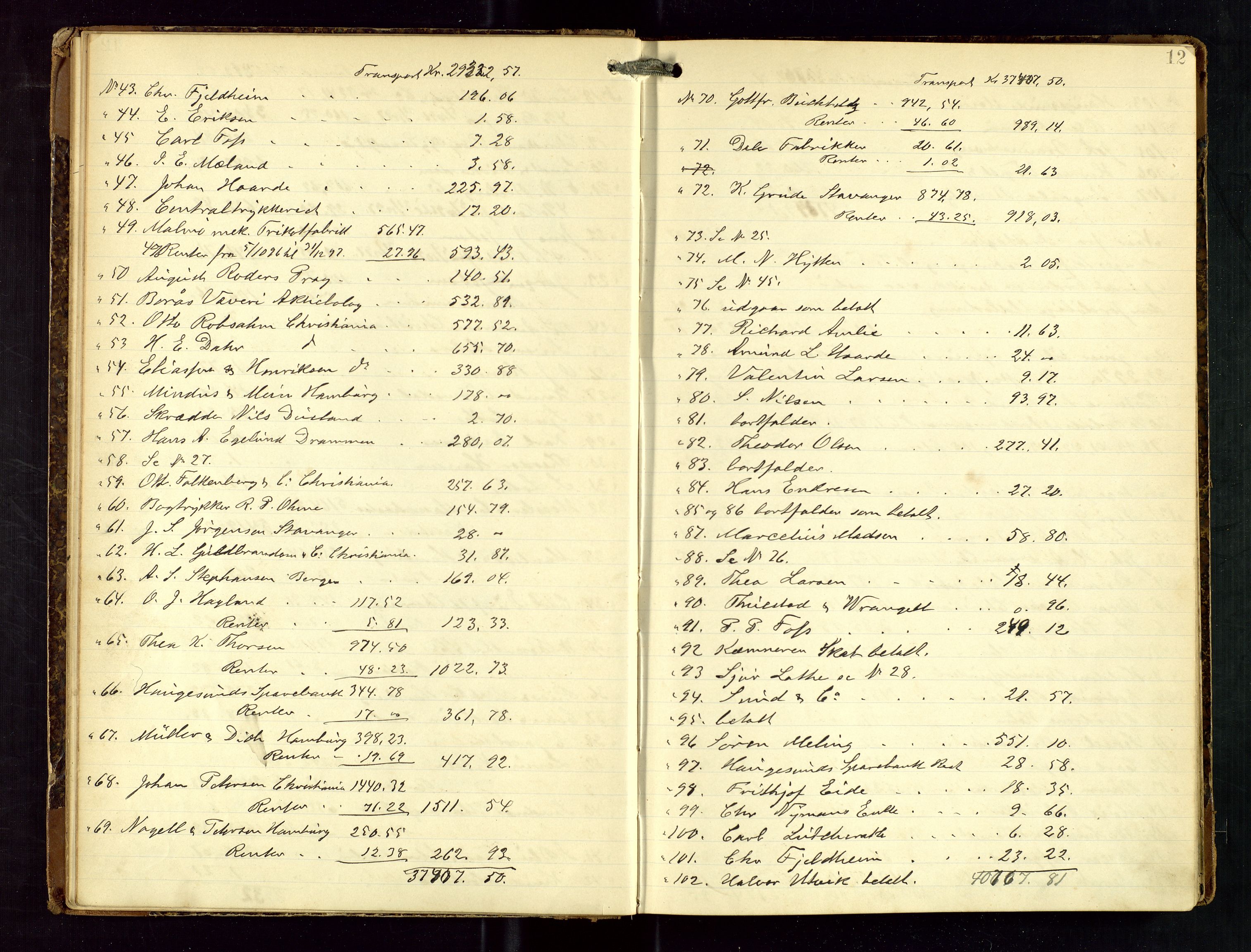 Haugesund tingrett, AV/SAST-A-101415/01/IV/IVD/L0001: Skifteutlodningsprotokoll, med register, 1897-1904, p. 11b-12a