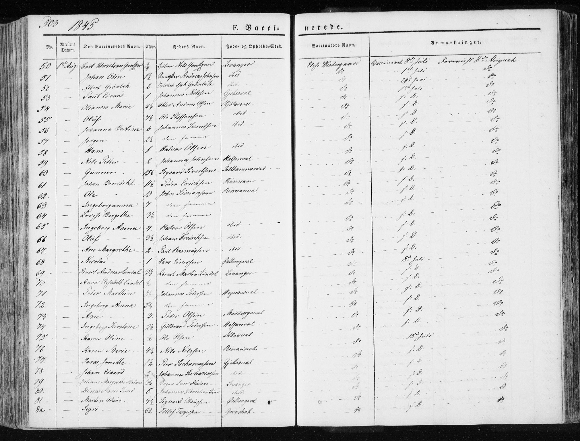 Ministerialprotokoller, klokkerbøker og fødselsregistre - Nord-Trøndelag, SAT/A-1458/717/L0154: Parish register (official) no. 717A06 /1, 1836-1849, p. 503