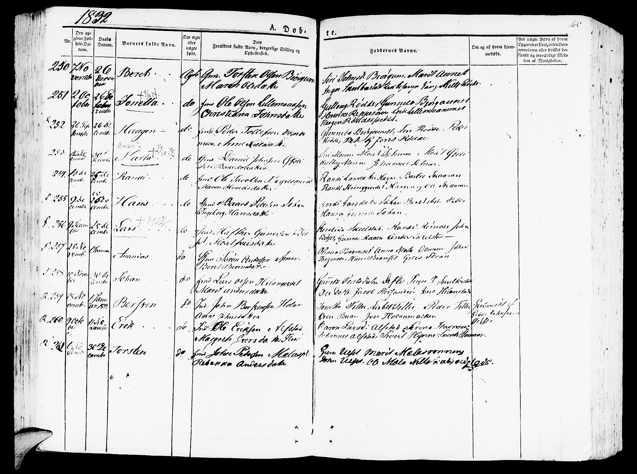 Ministerialprotokoller, klokkerbøker og fødselsregistre - Nord-Trøndelag, AV/SAT-A-1458/709/L0070: Parish register (official) no. 709A10, 1820-1832, p. 165