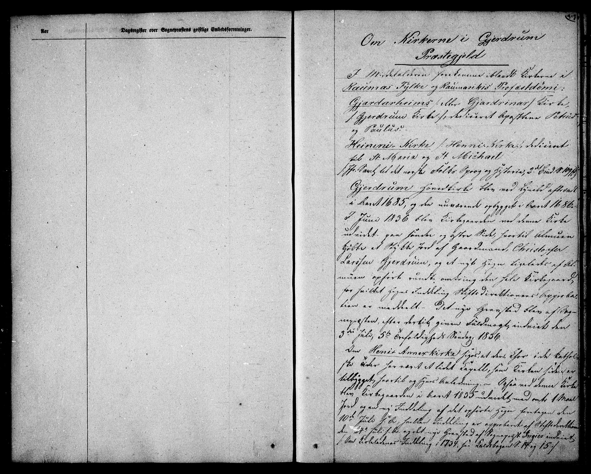 Gjerdrum prestekontor Kirkebøker, AV/SAO-A-10412b/F/Fa/L0006: Parish register (official) no. I 6, 1845-1856, p. 319