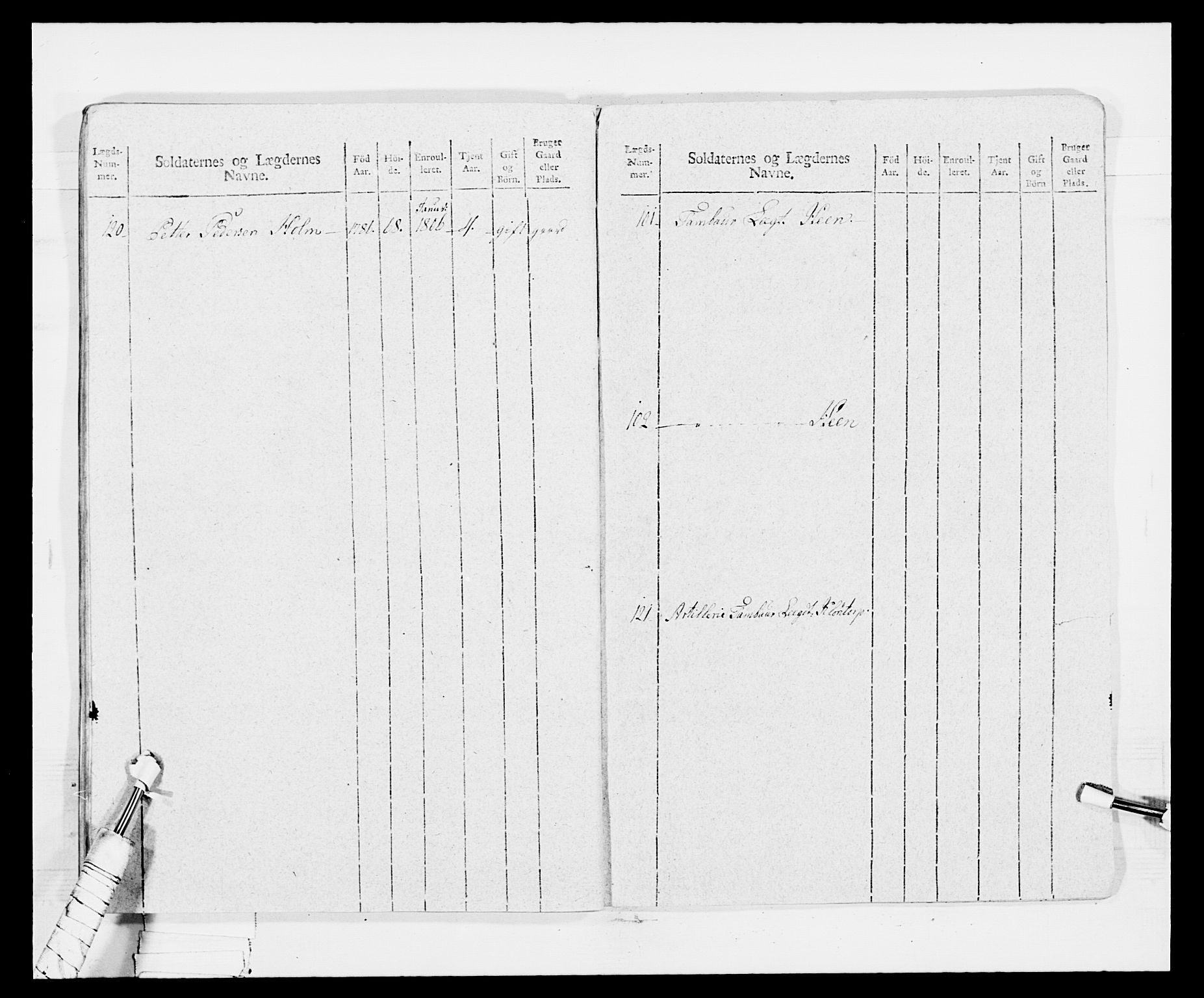 Generalitets- og kommissariatskollegiet, Det kongelige norske kommissariatskollegium, AV/RA-EA-5420/E/Eh/L0030b: Sønnafjelske gevorbne infanteriregiment, 1810, p. 43