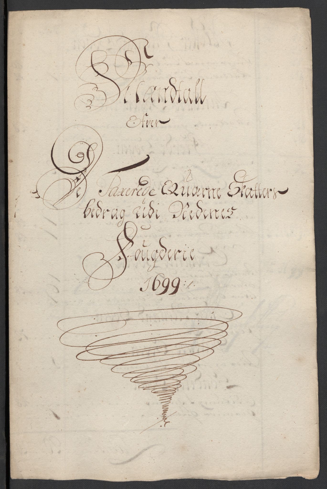 Rentekammeret inntil 1814, Reviderte regnskaper, Fogderegnskap, AV/RA-EA-4092/R39/L2314: Fogderegnskap Nedenes, 1698-1699, p. 277