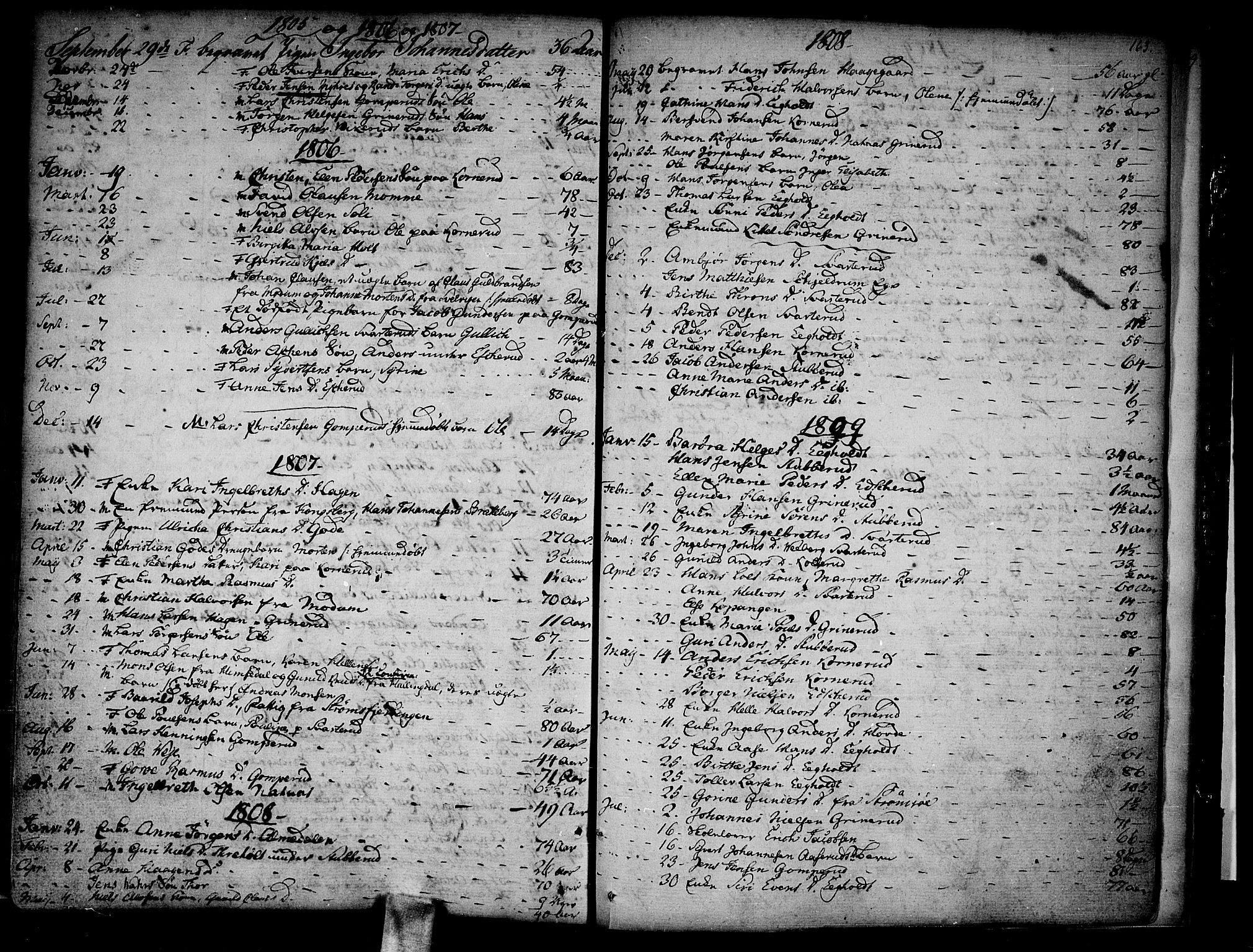 Skoger kirkebøker, SAKO/A-59/F/Fa/L0001: Parish register (official) no. I 1, 1746-1814, p. 163