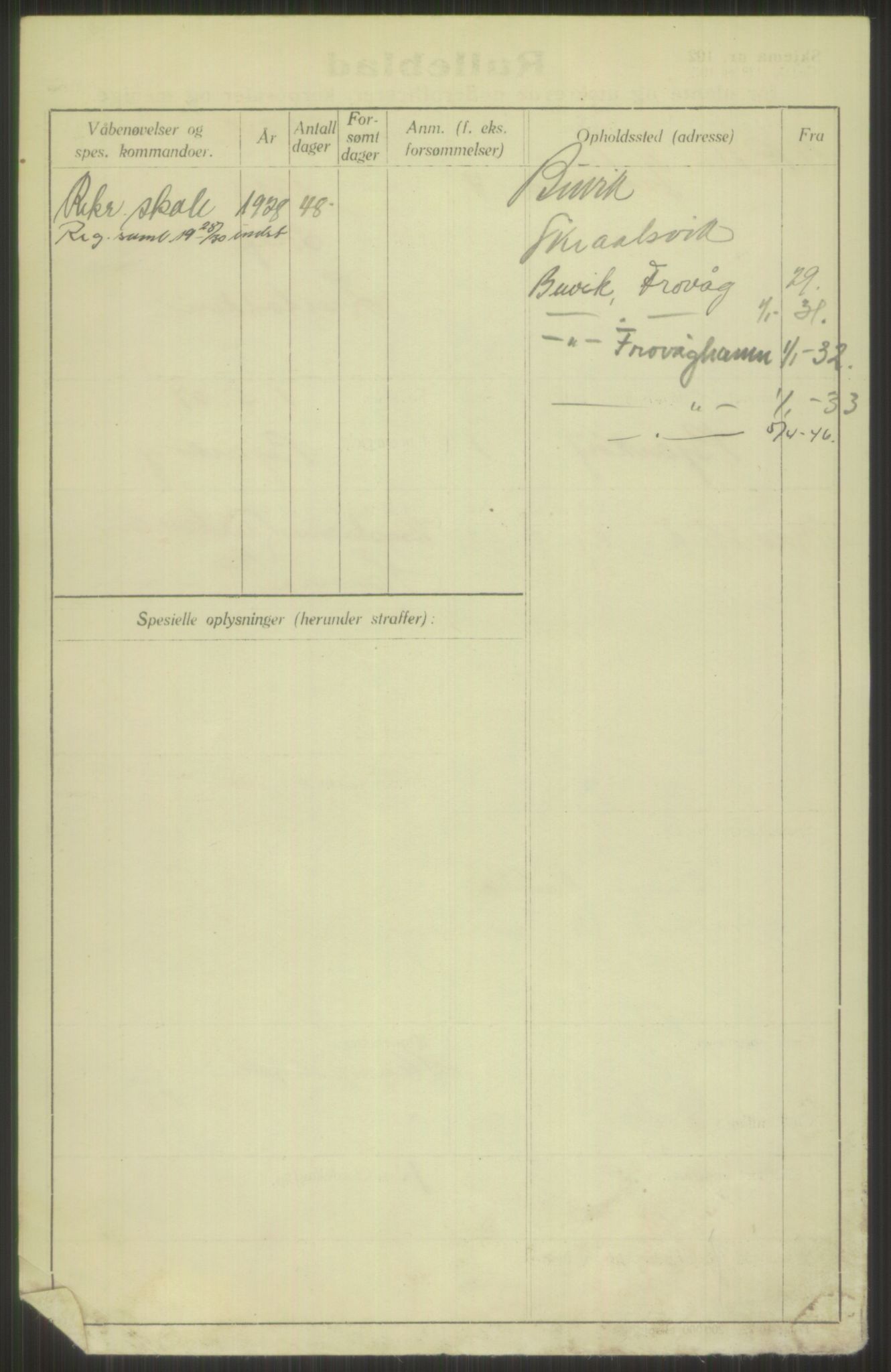 Forsvaret, Troms infanteriregiment nr. 16, AV/RA-RAFA-3146/P/Pa/L0013/0003: Rulleblad / Rulleblad for regimentets menige mannskaper, årsklasse 1928, 1928, p. 456