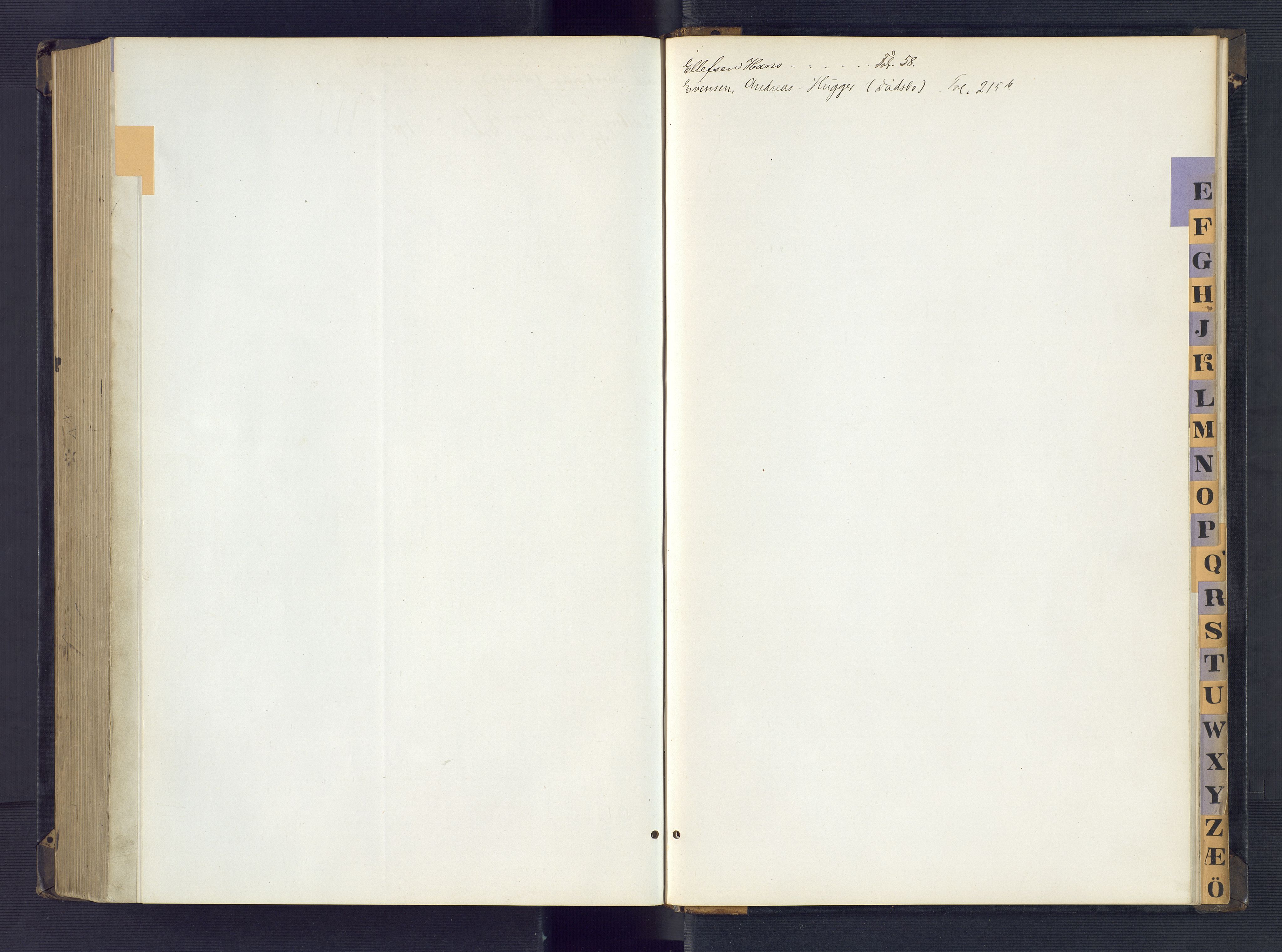 Kristiansand byrett, AV/SAK-1223-0001/H/Hc/L0056: Skifteutlodningsprotokoll nr. 2, med register, 1876-1881