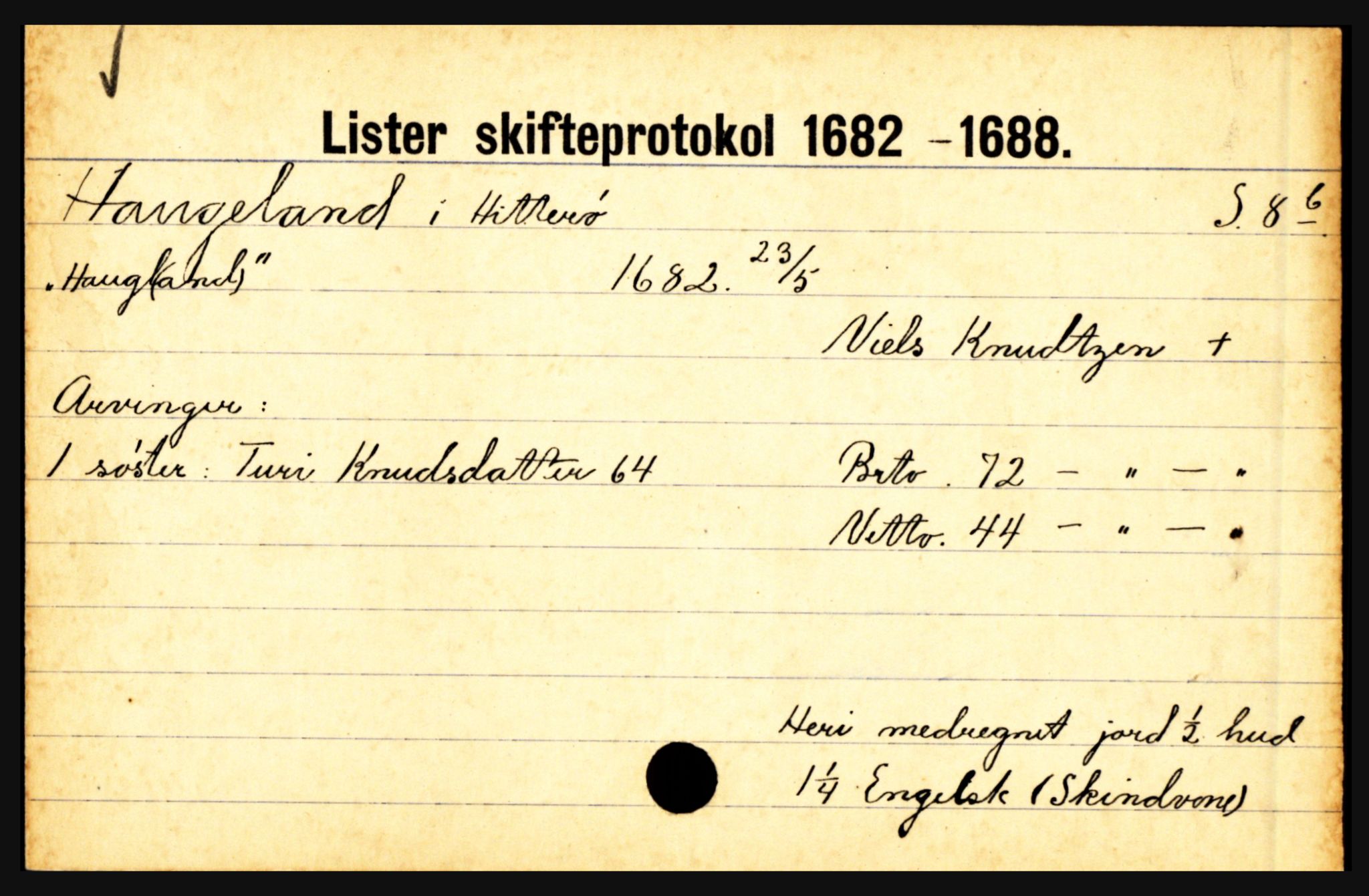Lister sorenskriveri, AV/SAK-1221-0003/H, p. 14219