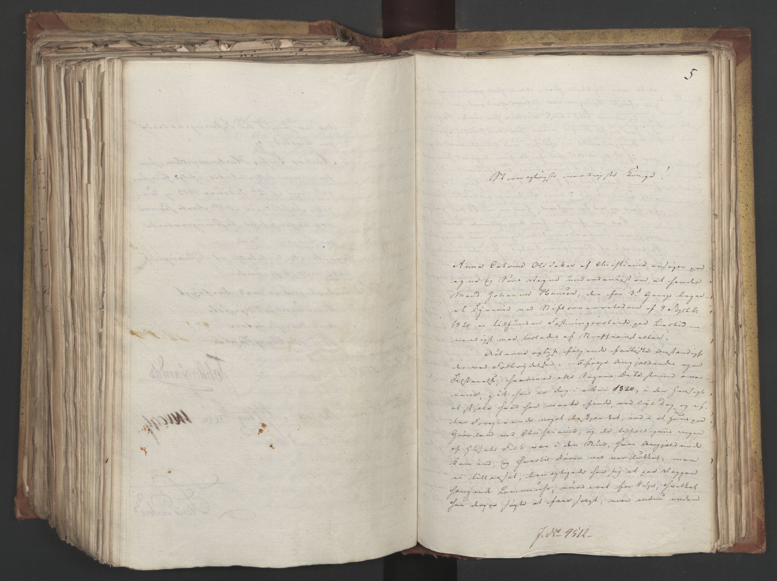 Statsrådsavdelingen i Stockholm, AV/RA-S-1003/D/Da/L0051: Regjeringsinnstillinger nr. 4310-4565, 1827, p. 521
