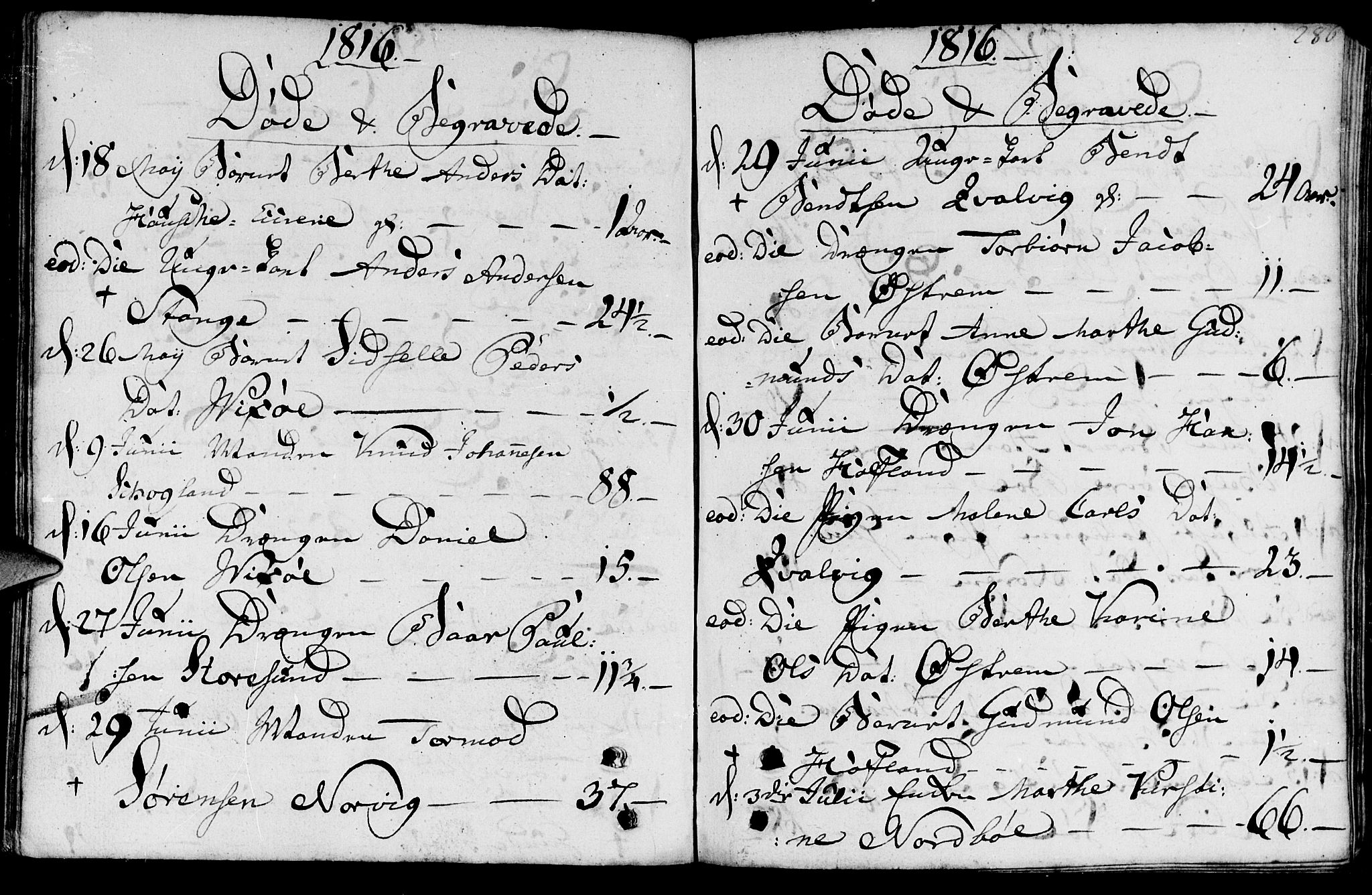 Torvastad sokneprestkontor, AV/SAST-A -101857/H/Ha/Haa/L0002: Parish register (official) no. A 2, 1801-1817, p. 286