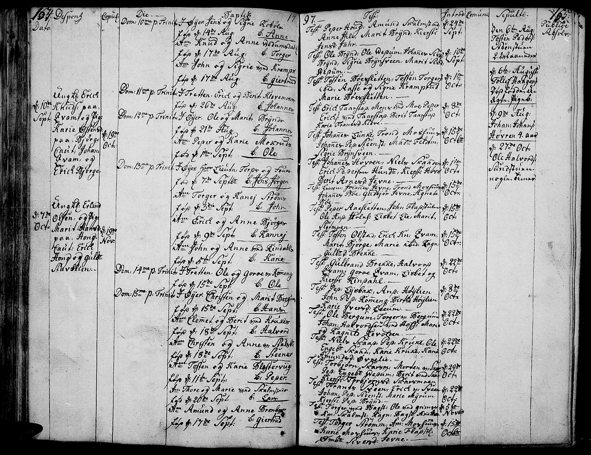 Øyer prestekontor, SAH/PREST-084/H/Ha/Haa/L0003: Parish register (official) no. 3, 1784-1824, p. 154-155