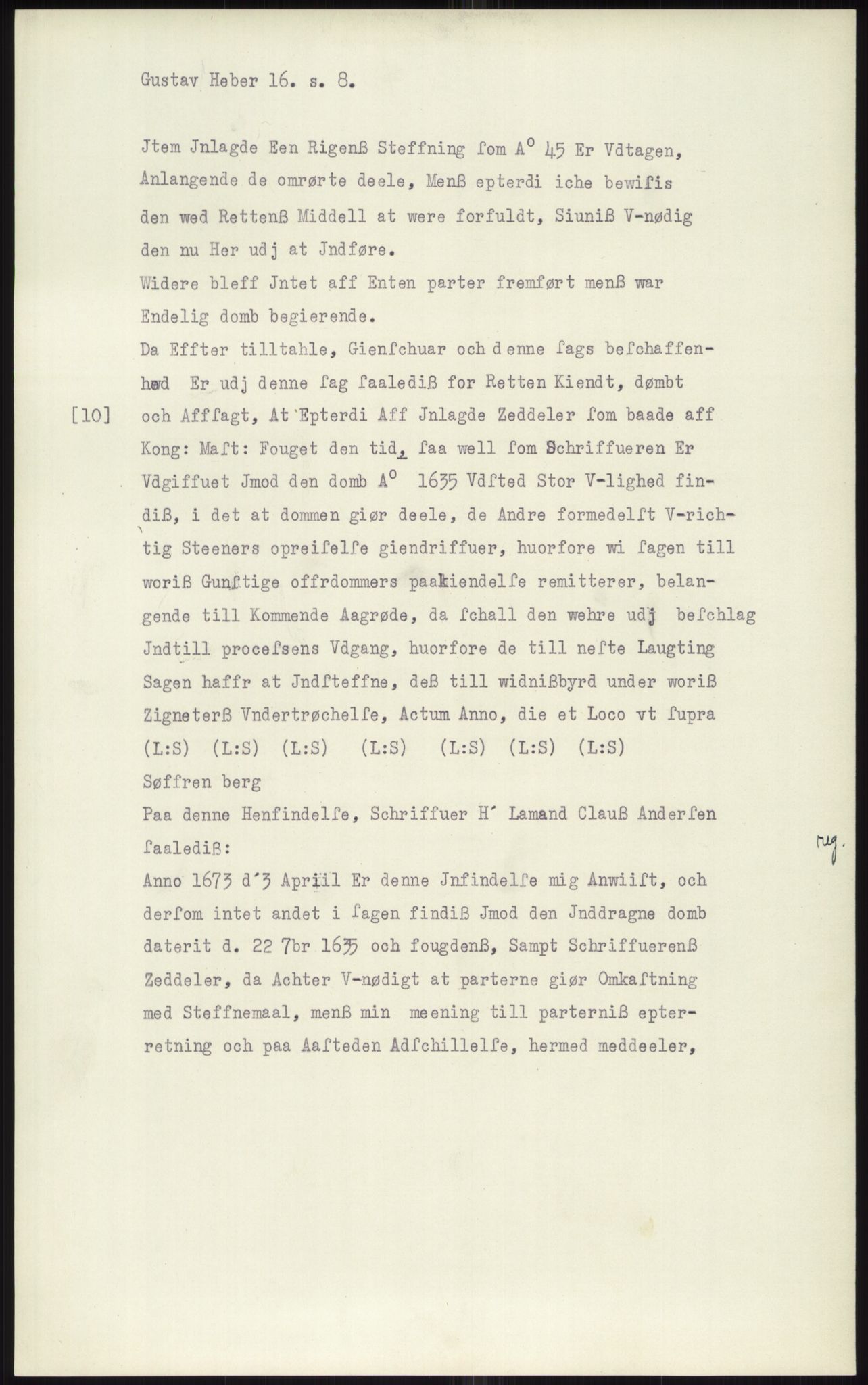 Samlinger til kildeutgivelse, Diplomavskriftsamlingen, AV/RA-EA-4053/H/Ha, p. 1946