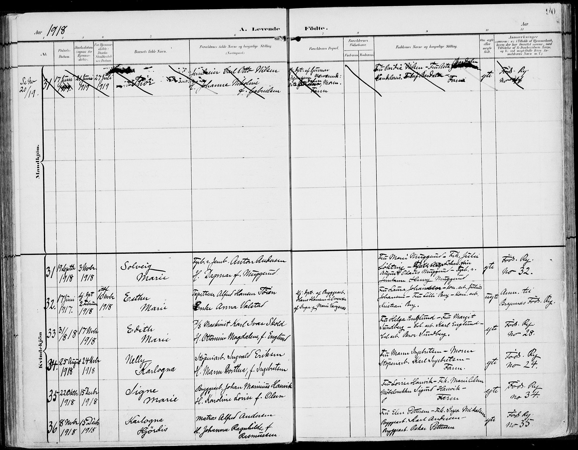 Strømsø kirkebøker, AV/SAKO-A-246/F/Fb/L0008: Parish register (official) no. II 8, 1902-1933, p. 90