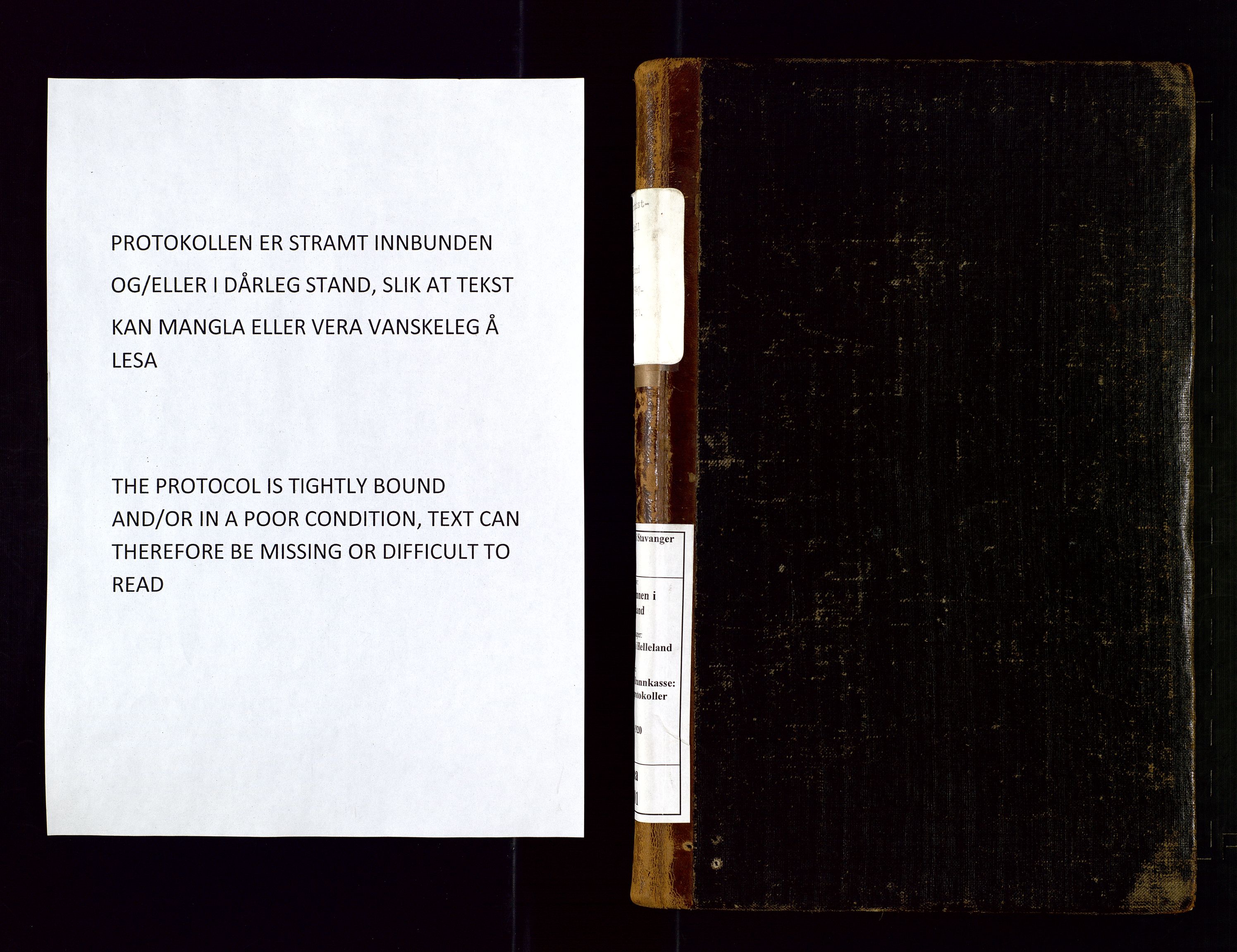 Helleland lensmannskontor, AV/SAST-A-100209/Goa/L0001: "Brandtaxations-Protocol for Hetlands Thinglag", 1847-1920