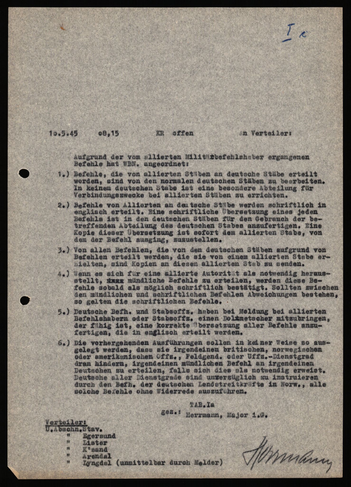 Deutscher Oberbefehlshaber Norwegen (DOBN), AV/RA-RAFA-2197/D/Dl/L0119: DB Zone Stavanger Abt. Ic, 1945, p. 249