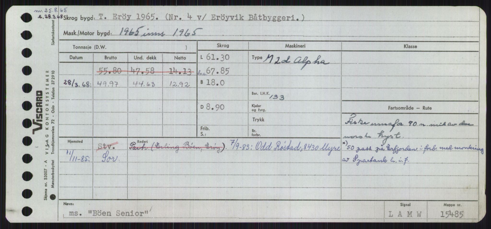 Sjøfartsdirektoratet med forløpere, Skipsmålingen, AV/RA-S-1627/H/Ha/L0001/0002: Fartøy, A-Eig / Fartøy Bjør-Eig, p. 451