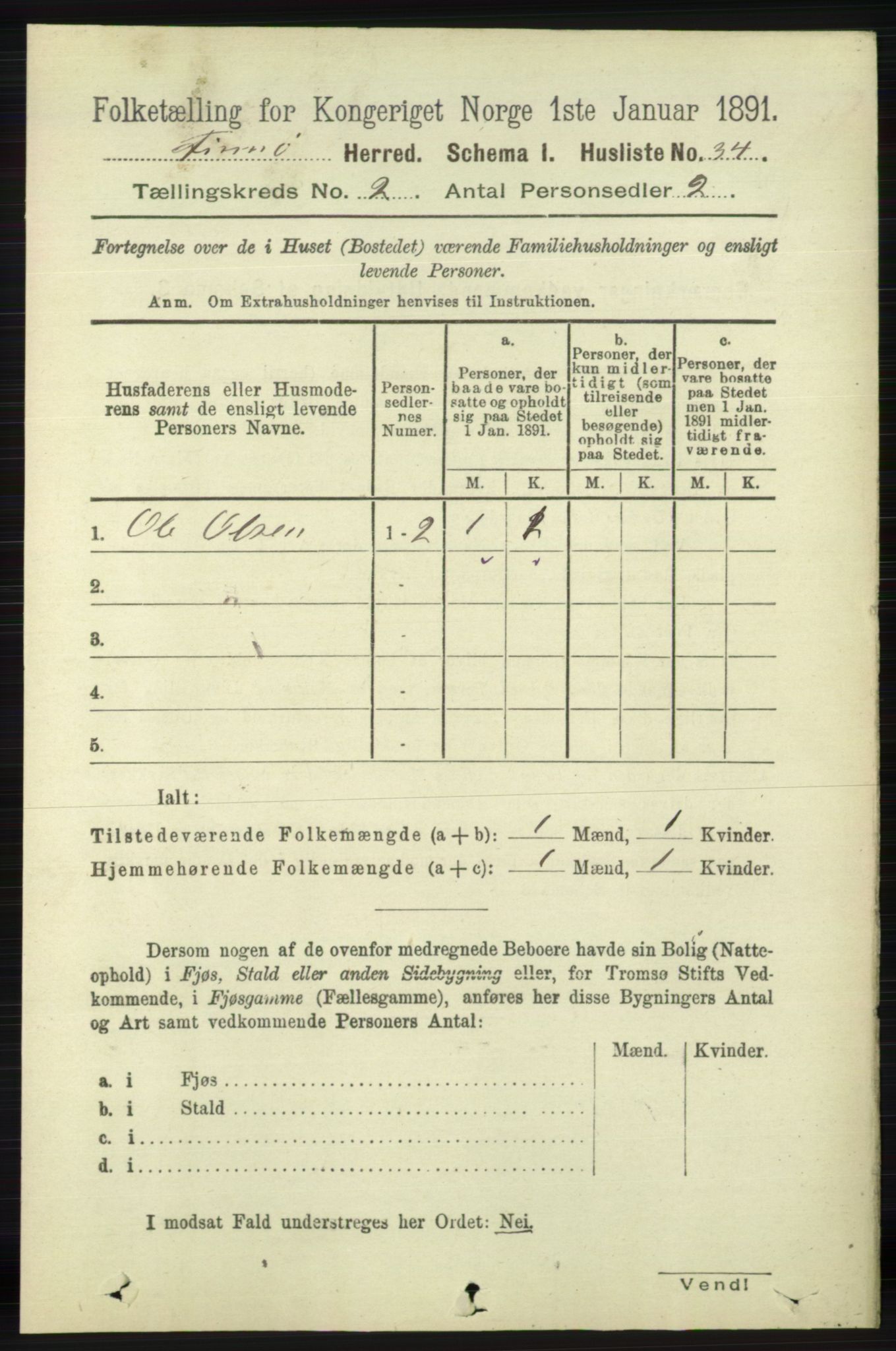 RA, 1891 census for 1141 Finnøy, 1891, p. 220