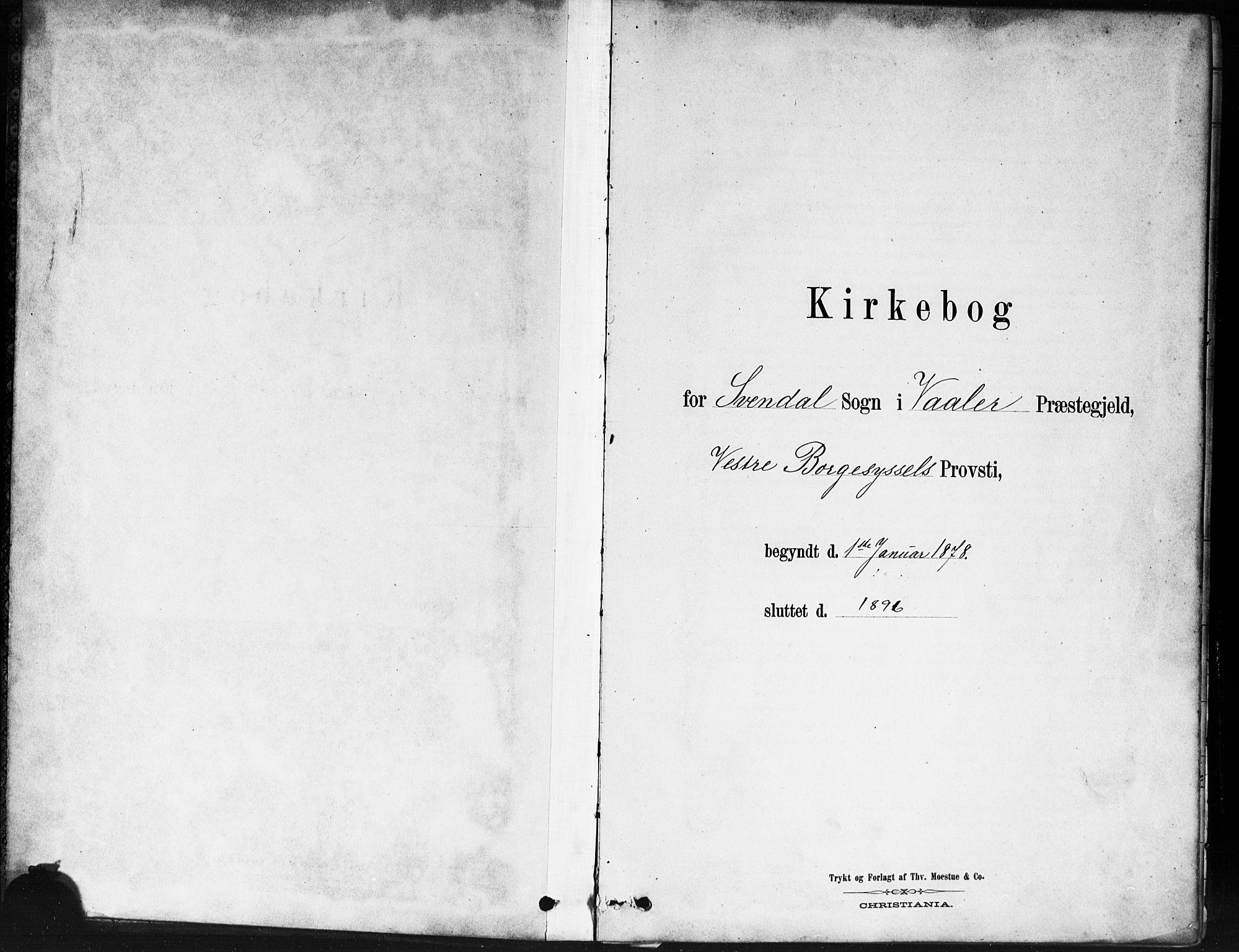 Våler prestekontor Kirkebøker, AV/SAO-A-11083/F/Fb/L0001: Parish register (official) no. II 1, 1878-1896