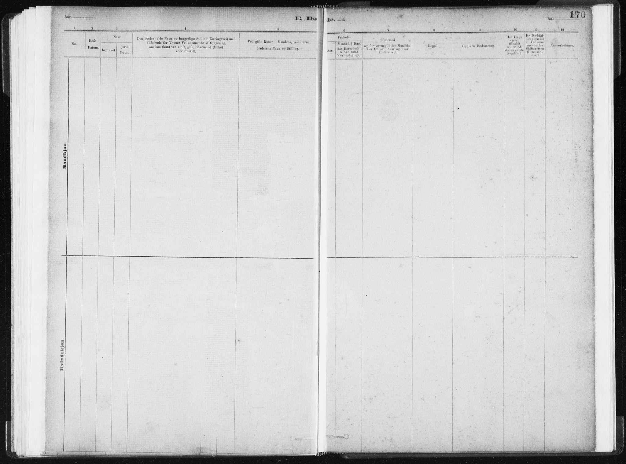 Ministerialprotokoller, klokkerbøker og fødselsregistre - Sør-Trøndelag, SAT/A-1456/634/L0533: Parish register (official) no. 634A09, 1882-1901, p. 170