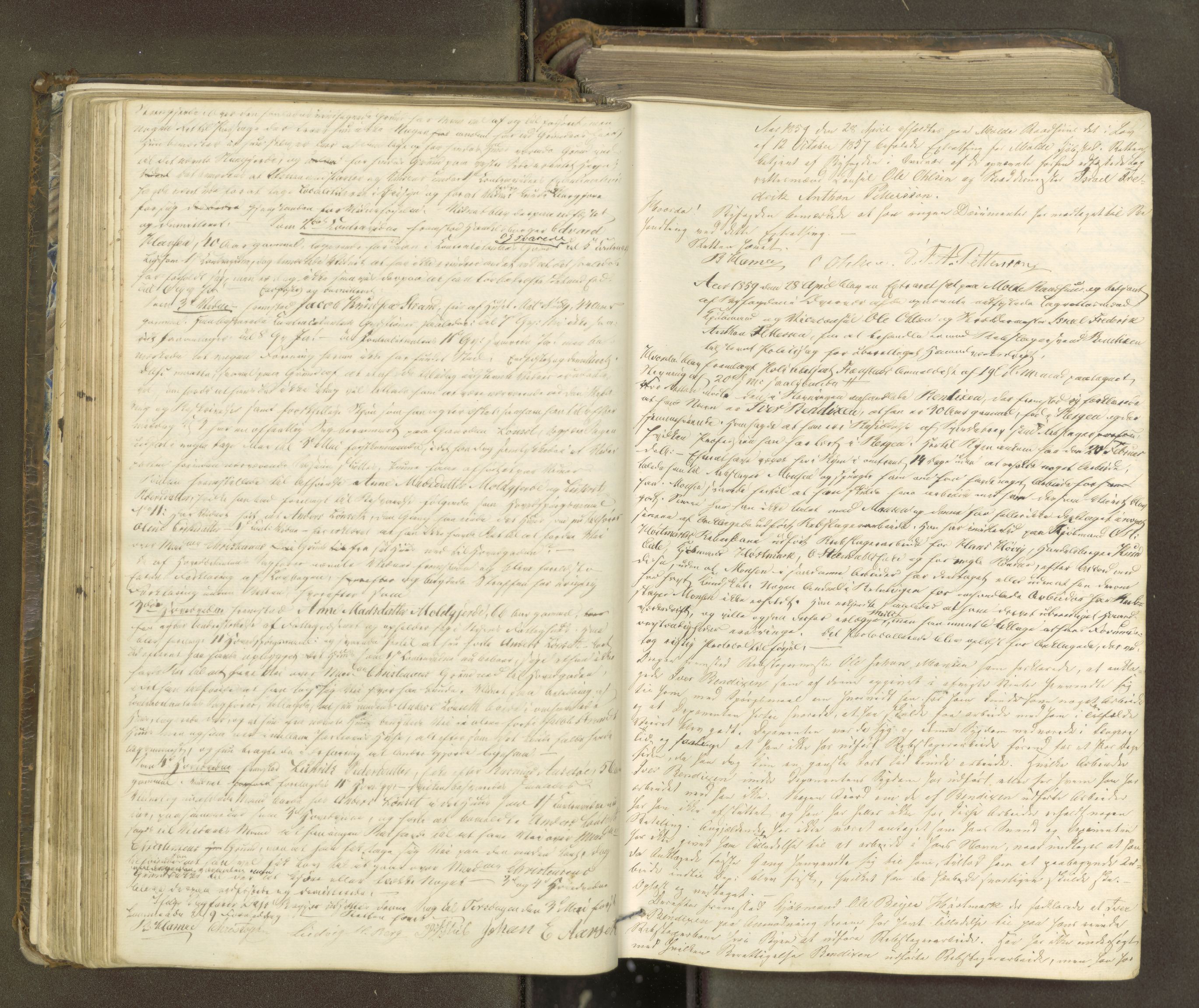 Molde byfogd, AV/SAT-A-0025/1/1A/L0009: Justisprotokoll, 1858-1863, p. 52b-53a