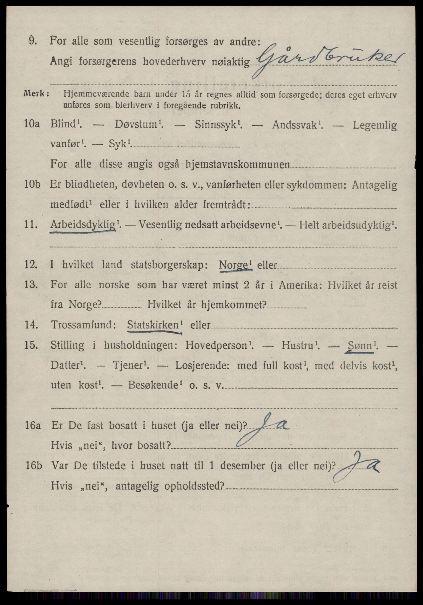 SAT, 1920 census for Øksendal, 1920, p. 686