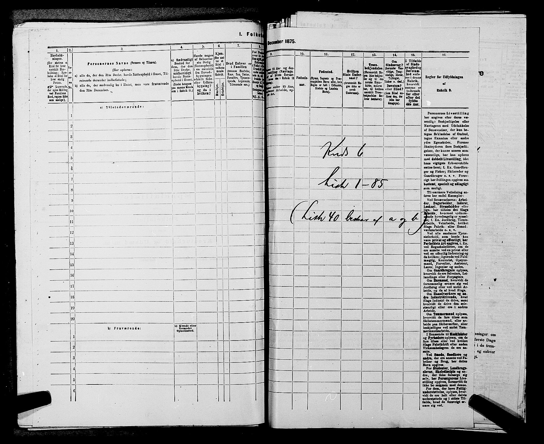 SAKO, 1875 census for 0826P Tinn, 1875, p. 746
