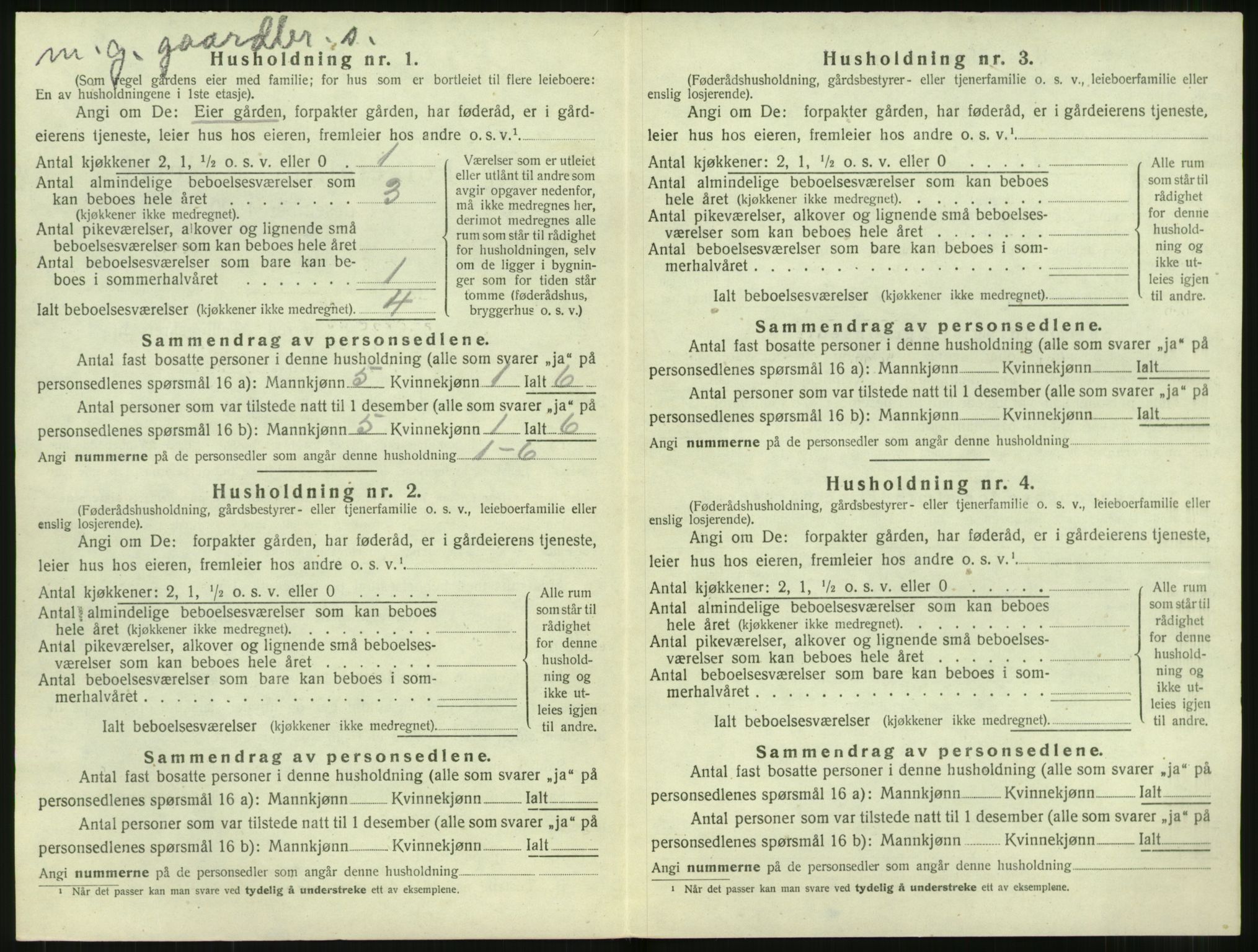 SAT, 1920 census for Ørskog, 1920, p. 625