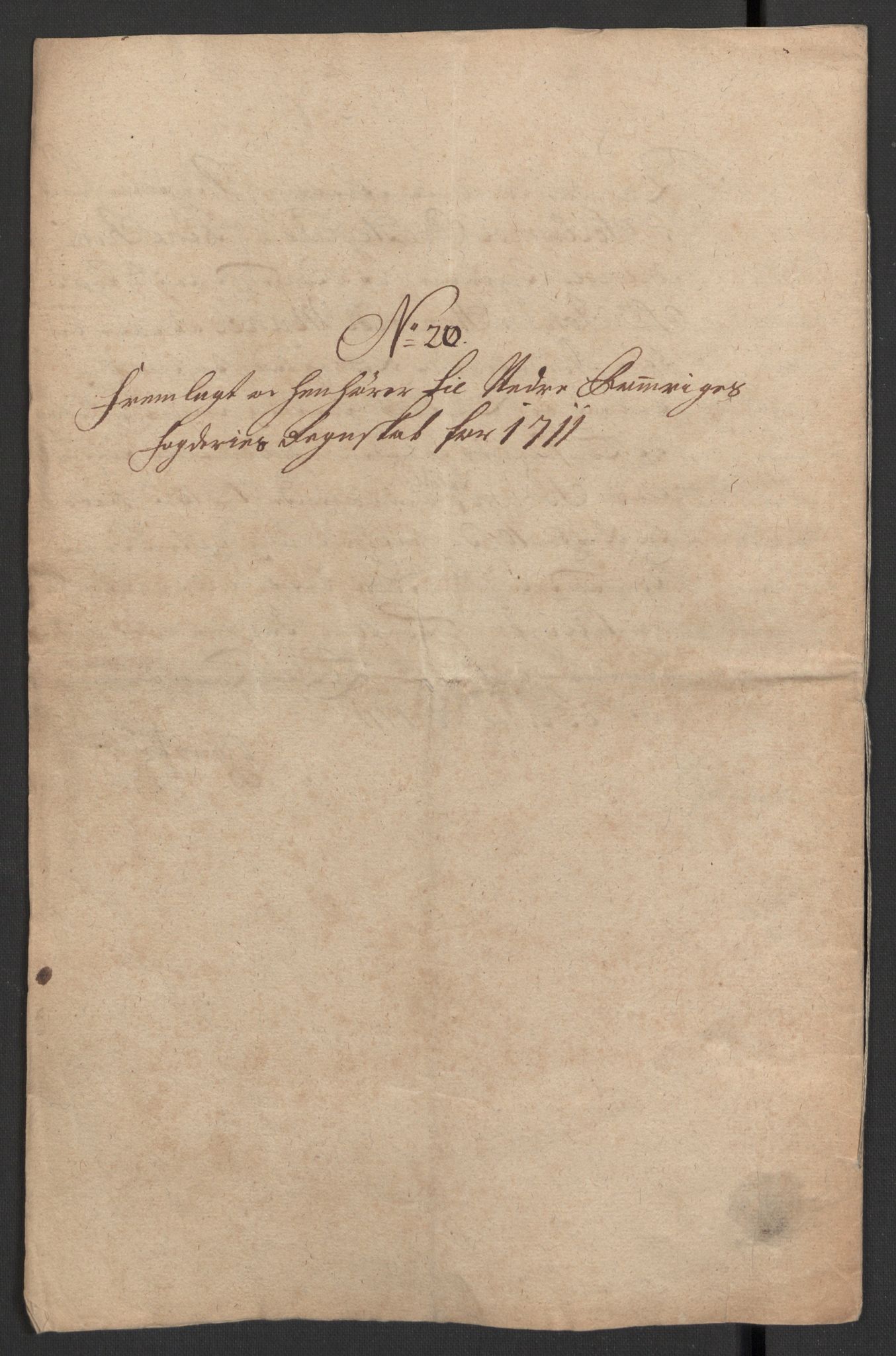 Rentekammeret inntil 1814, Reviderte regnskaper, Fogderegnskap, AV/RA-EA-4092/R11/L0592: Fogderegnskap Nedre Romerike, 1710-1711, p. 423