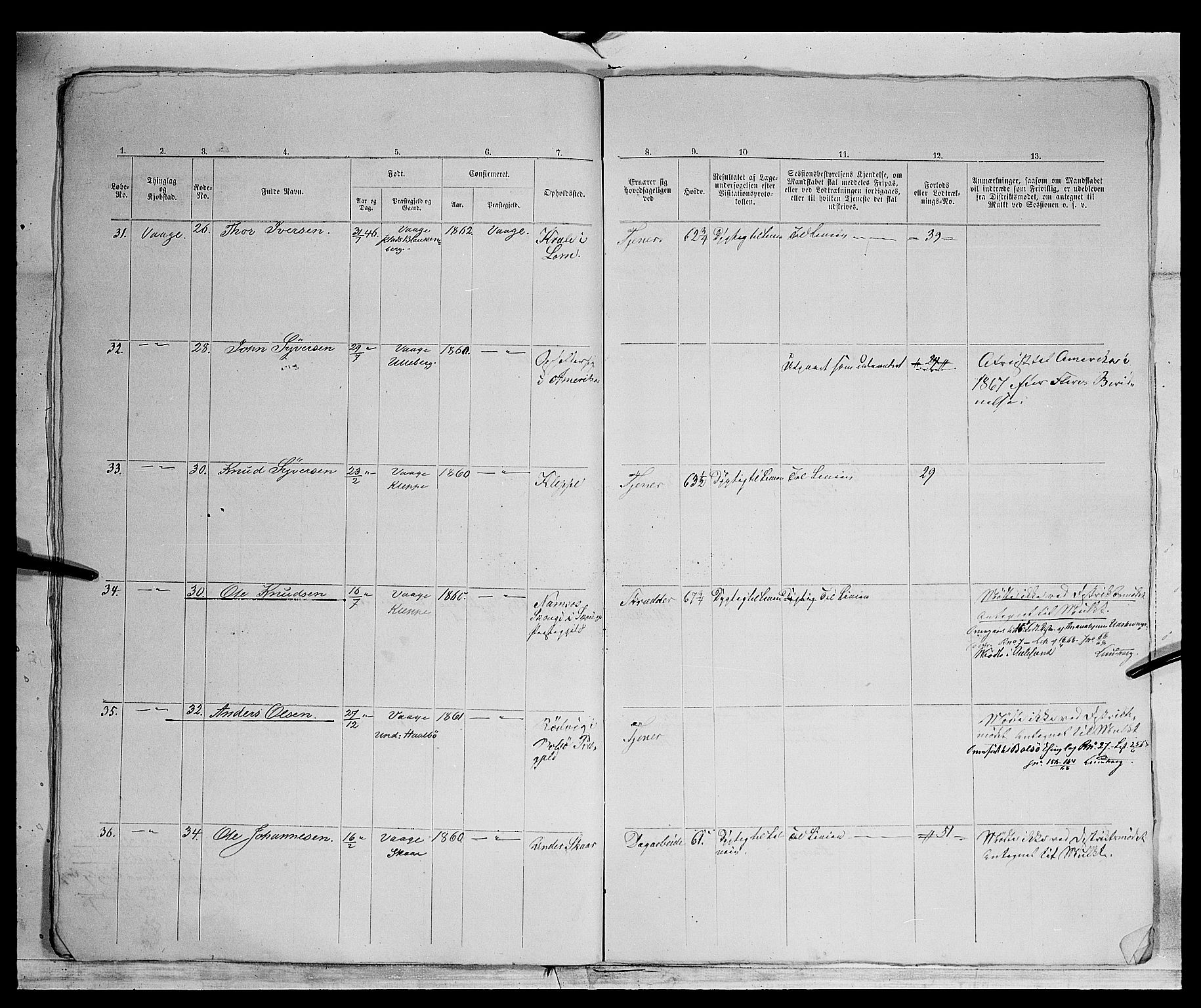 Fylkesmannen i Oppland, AV/SAH-FYO-002/1/K/Kg/L1174: Fron, Nordre og Søndre Fron, Vågå, 1860-1879, p. 447