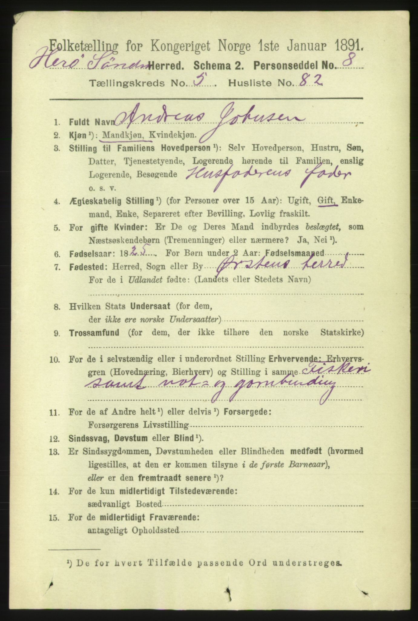 RA, 1891 census for 1515 Herøy, 1891, p. 2423