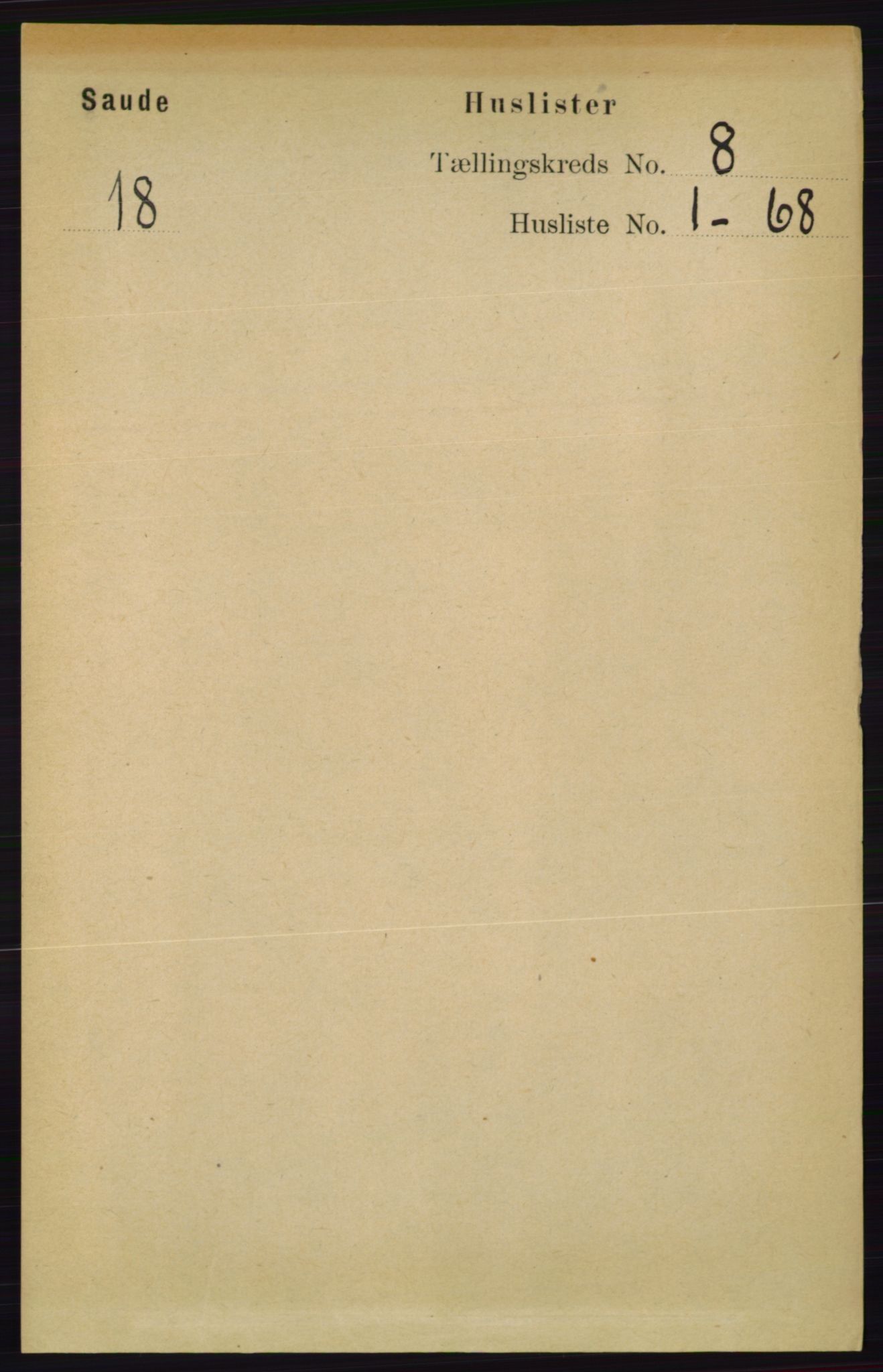 RA, 1891 census for 0822 Sauherad, 1891, p. 2250