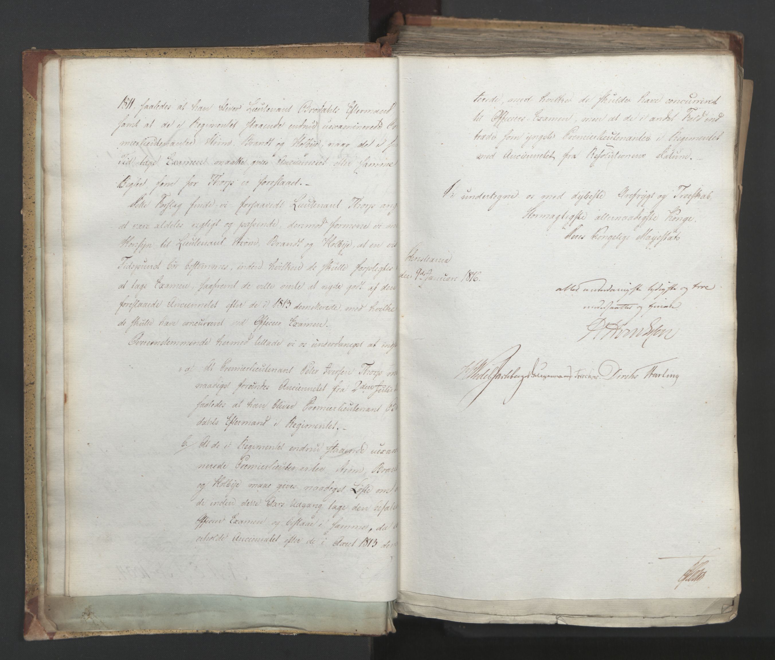 Statsrådsavdelingen i Stockholm, AV/RA-S-1003/D/Da/L0005: Regjeringsinnstillinger nr. 1000-1246, 1816, p. 15