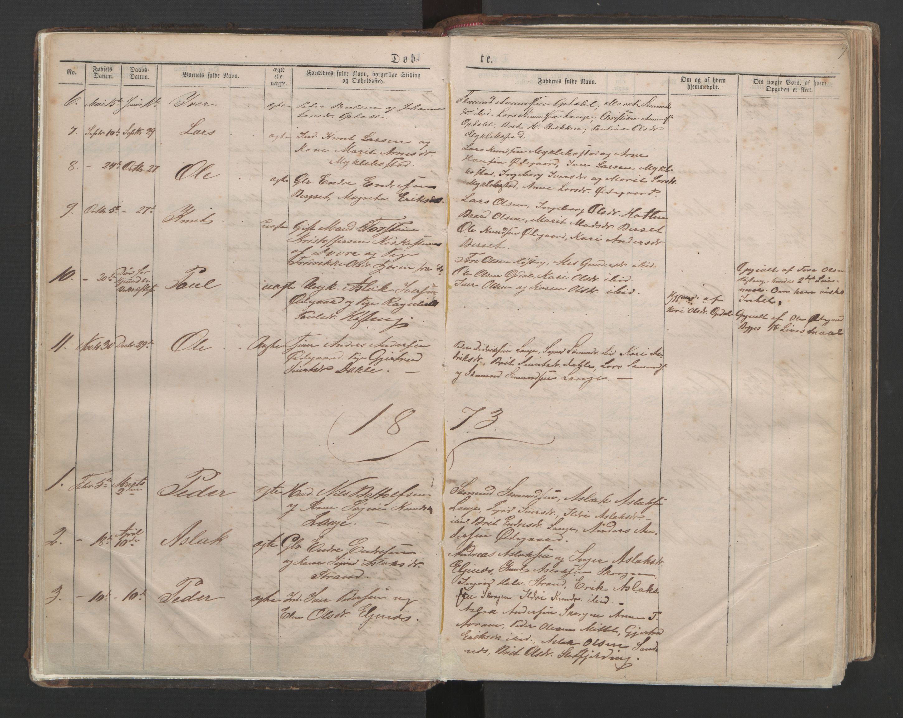 Ministerialprotokoller, klokkerbøker og fødselsregistre - Møre og Romsdal, AV/SAT-A-1454/554/L0645: Parish register (copy) no. 554C02, 1867-1946, p. 7