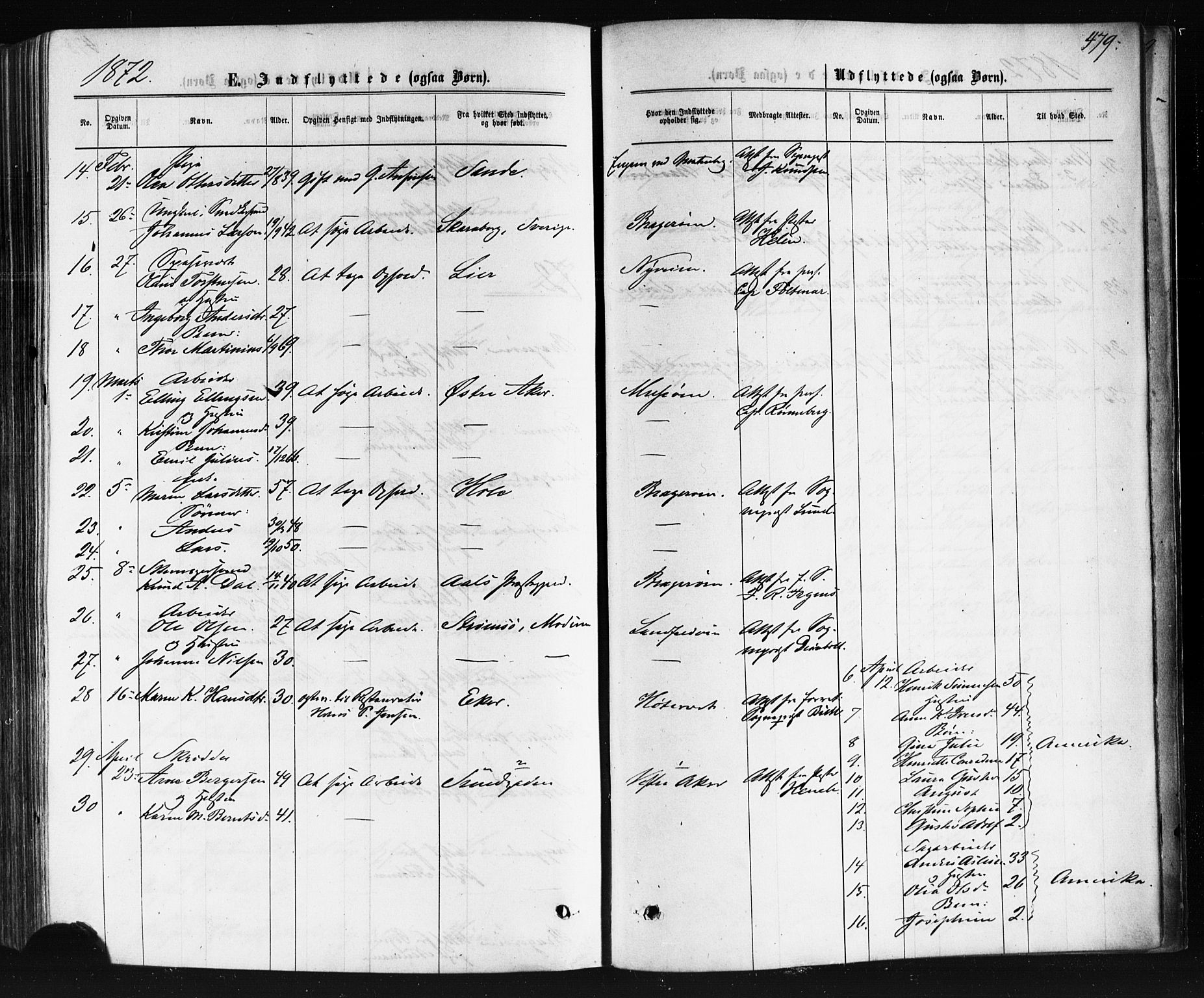 Bragernes kirkebøker, AV/SAKO-A-6/F/Fb/L0004: Parish register (official) no. II 4, 1869-1875, p. 479