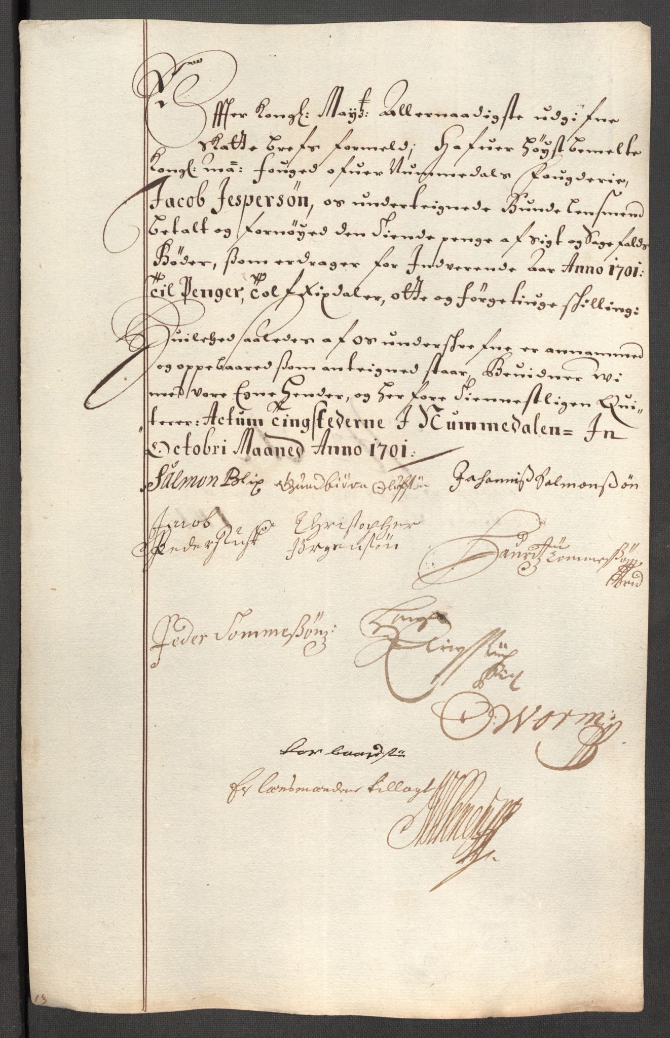 Rentekammeret inntil 1814, Reviderte regnskaper, Fogderegnskap, AV/RA-EA-4092/R64/L4427: Fogderegnskap Namdal, 1701-1702, p. 148