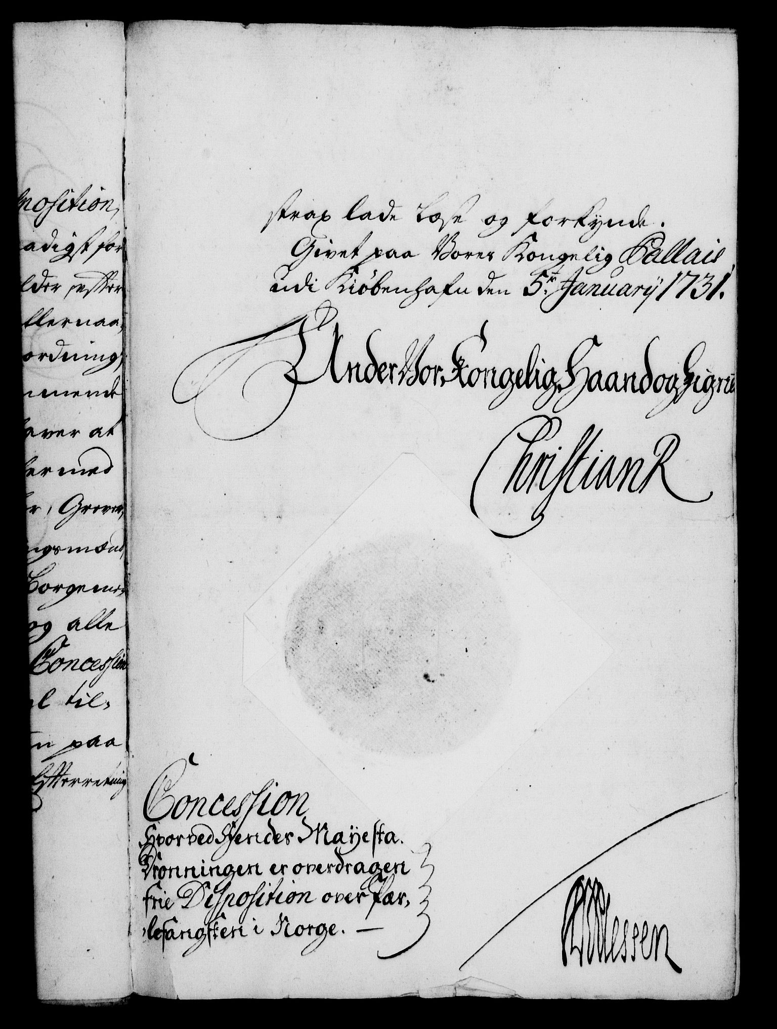Rentekammeret, Kammerkanselliet, RA/EA-3111/G/Gf/Gfa/L0014: Norsk relasjons- og resolusjonsprotokoll (merket RK 52.14), 1731, p. 29