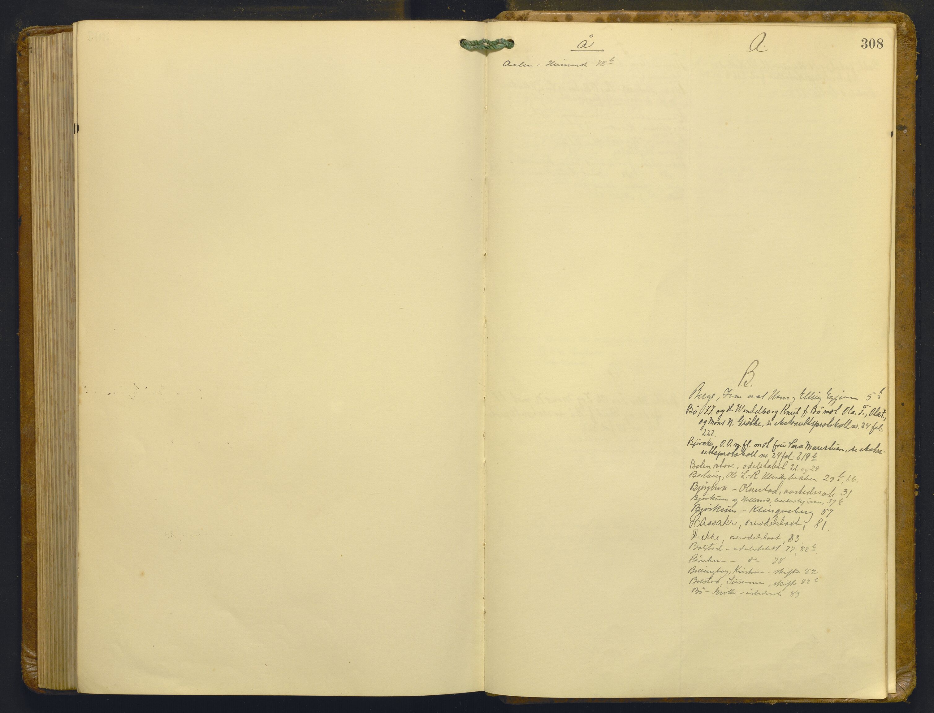 Indre Sogn tingrett, AV/SAB-A-3301/1/F/Fb/Fba/L0015: Sivile og offentlege saker, Bb 11, 1923-1928, p. 307b-308a