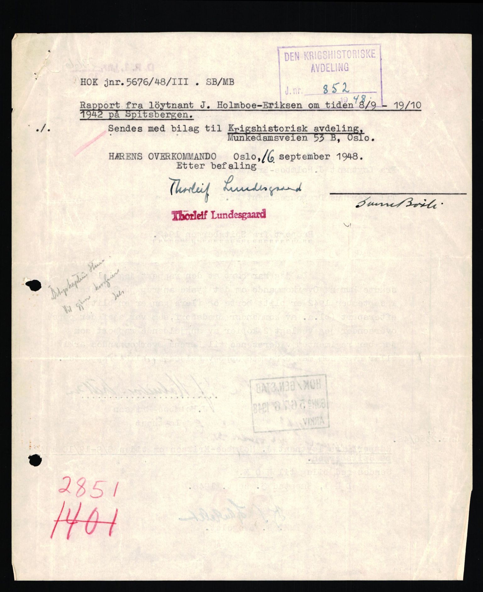 Forsvaret, Forsvarets krigshistoriske avdeling, AV/RA-RAFA-2017/Y/Yf/L0214: II-C-11-2851-2856  -  Svalbard.  Jan Mayen.  Syd-Georgia.  Walchern., 1940-1945, p. 366