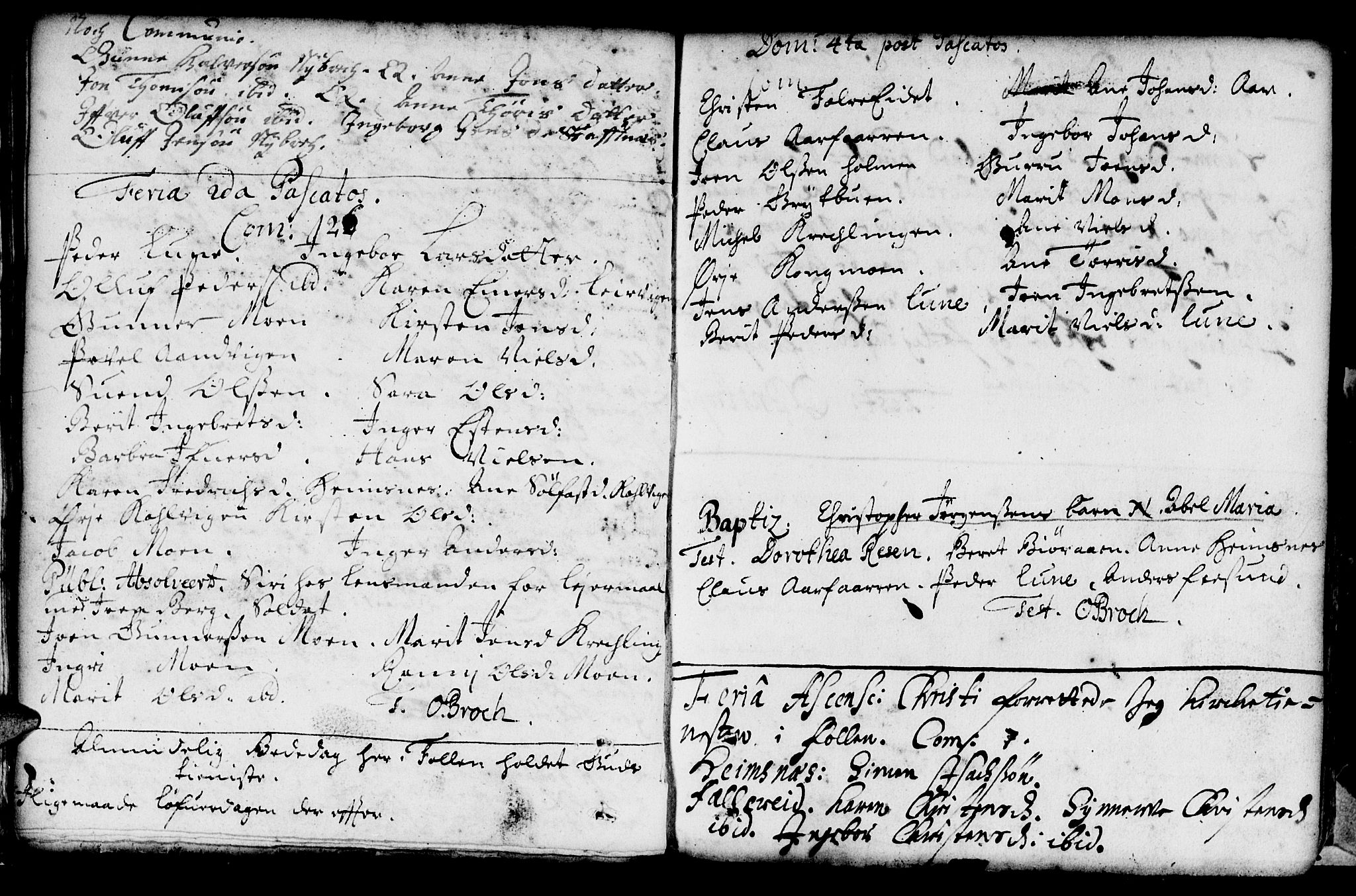 Ministerialprotokoller, klokkerbøker og fødselsregistre - Nord-Trøndelag, SAT/A-1458/783/L0659: Parish register (official) no. 783A01, 1689-1814