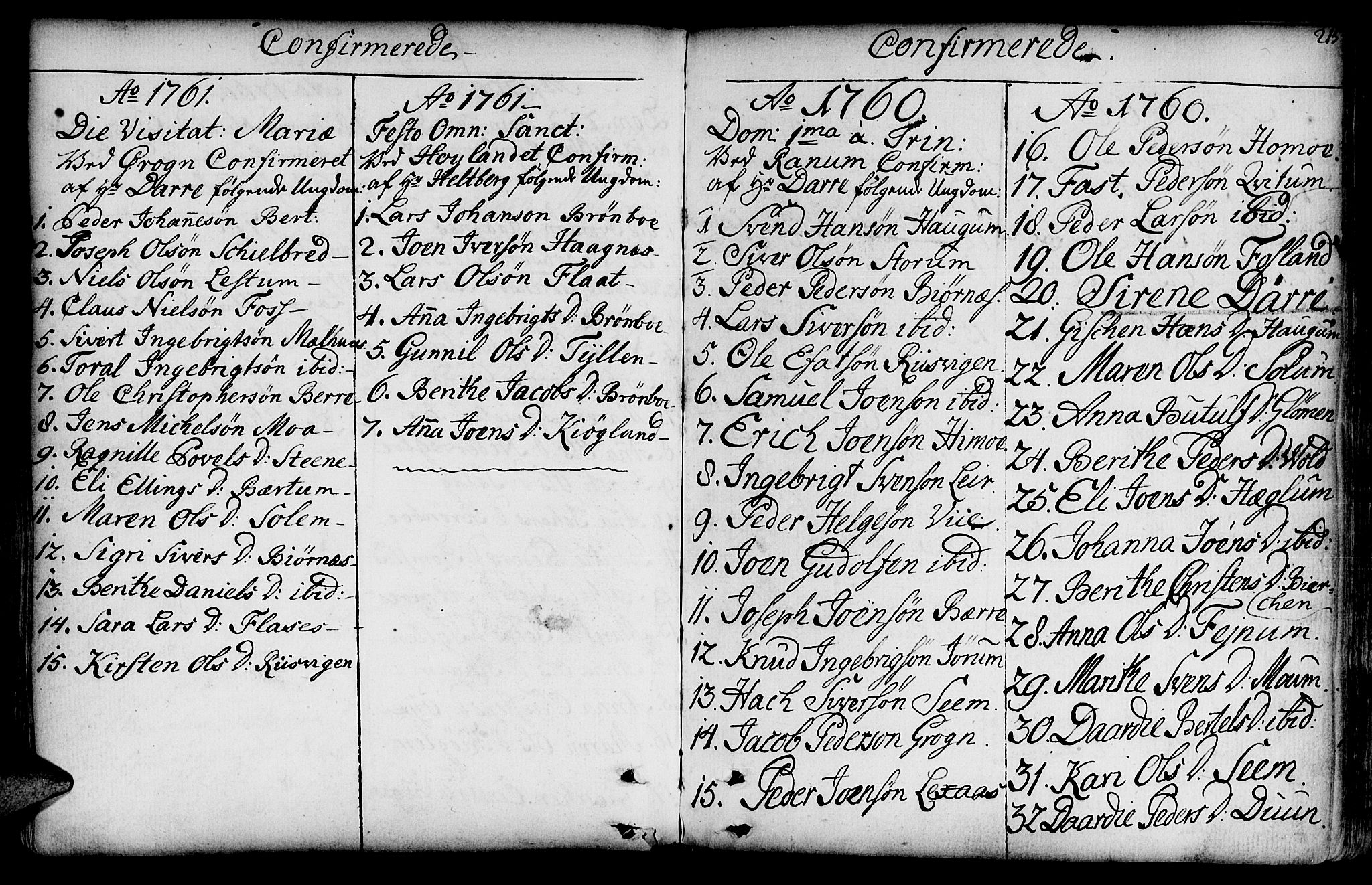 Ministerialprotokoller, klokkerbøker og fødselsregistre - Nord-Trøndelag, SAT/A-1458/764/L0542: Parish register (official) no. 764A02, 1748-1779, p. 215